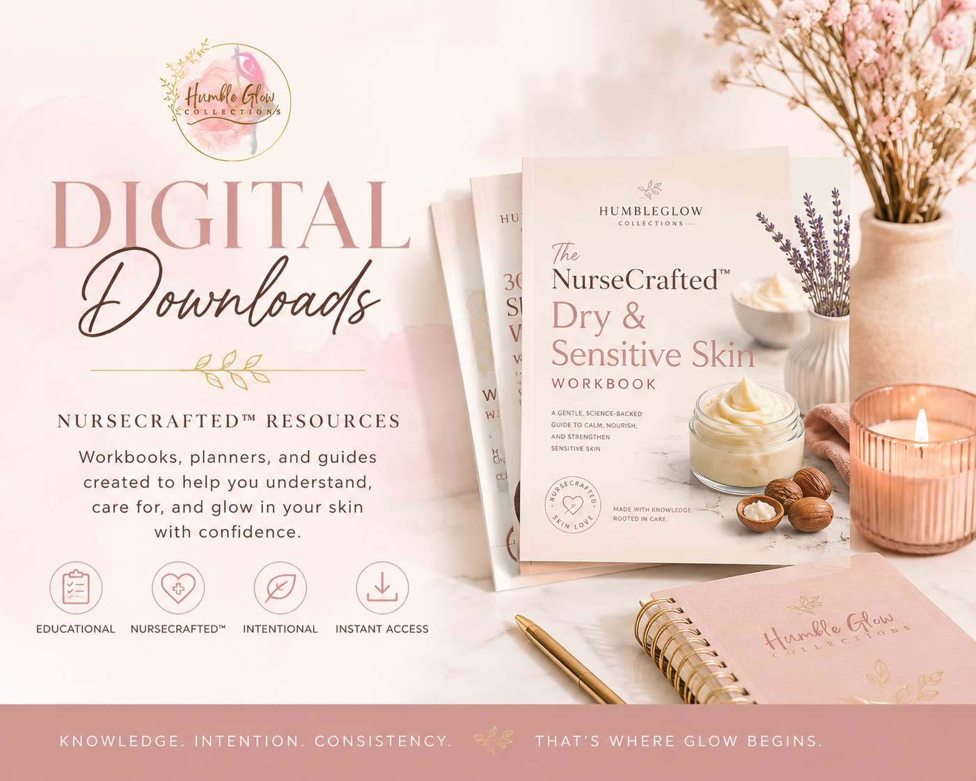 Digital Downloads | NurseCrafted™ Workbooks, Guides & Skin Resources