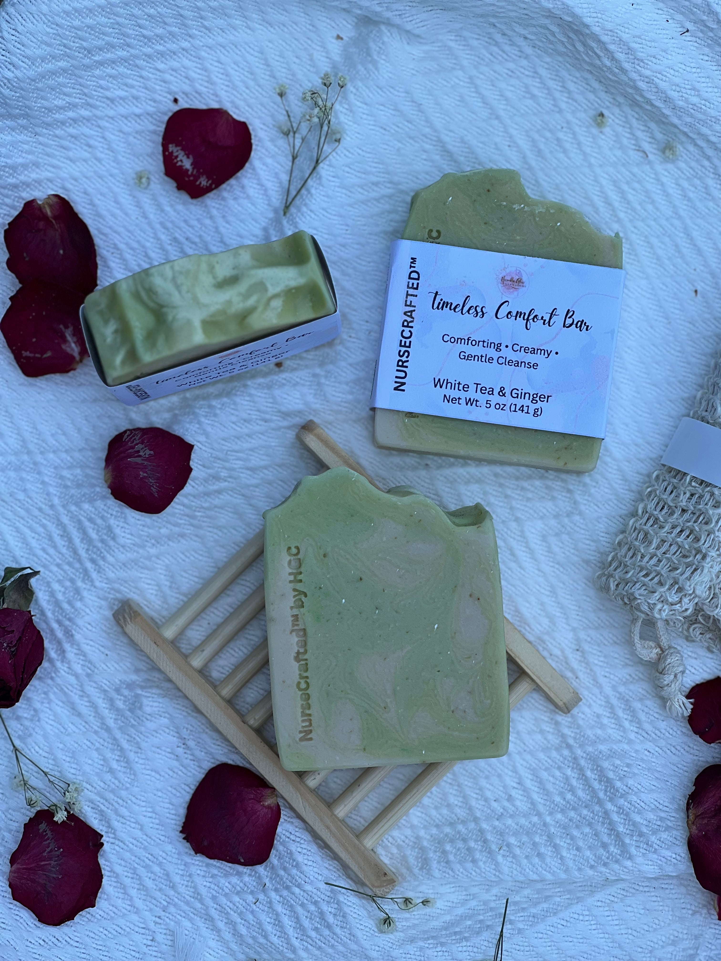 Timeless Comfort Bar – Gentle Soap for Mature & Delicate Skin | NurseCrafted™