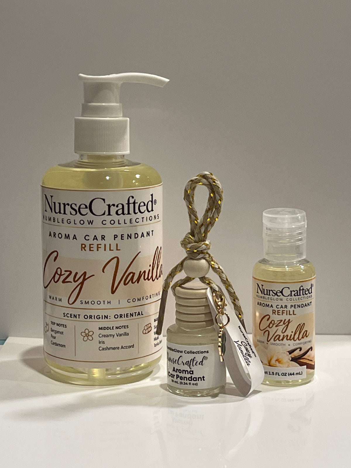 NurseCrafted Aroma Car Pendant hanging car diffuser