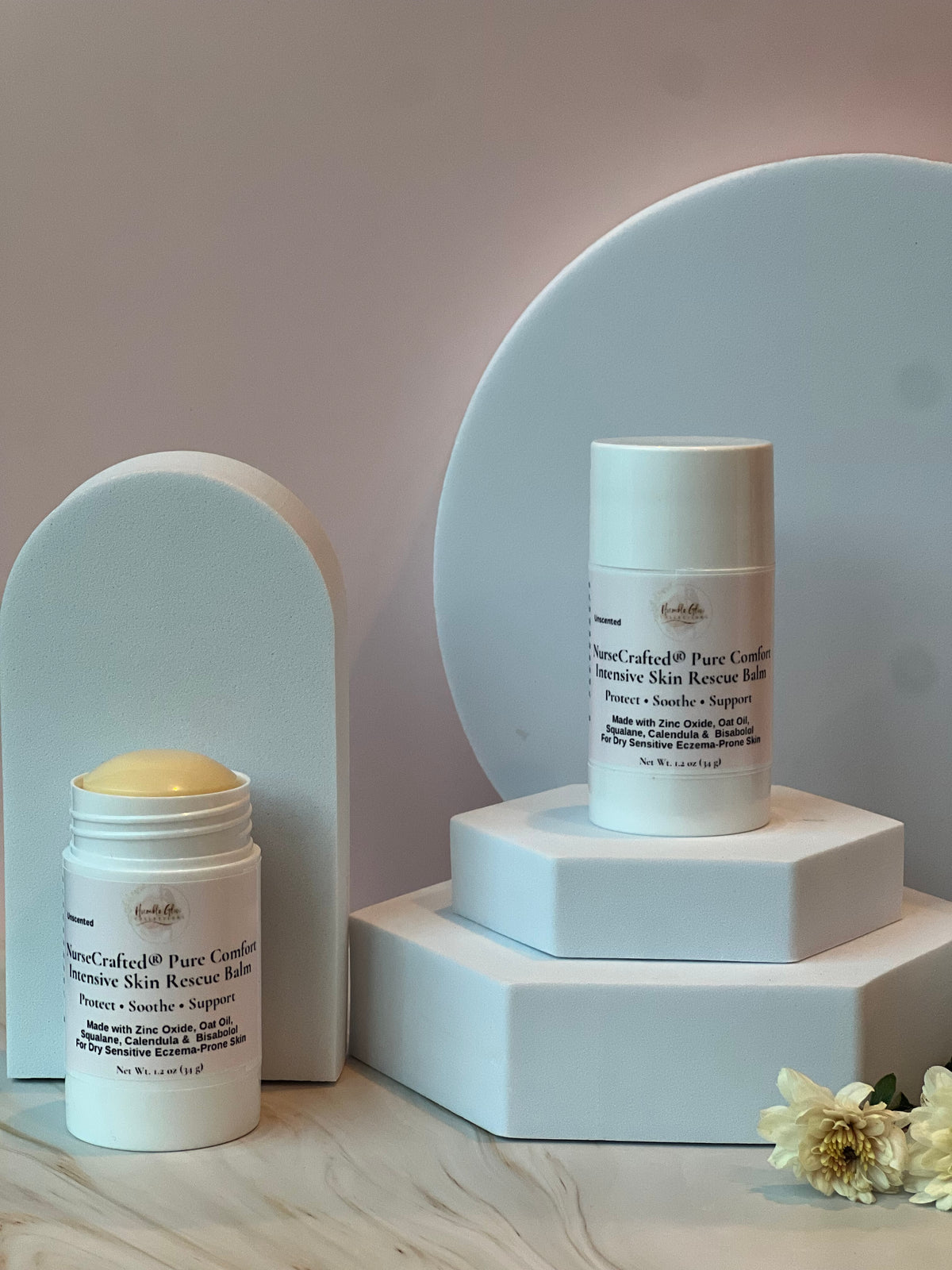 NurseCrafted Intensive Rescue Balm fragrance-free barrier stick