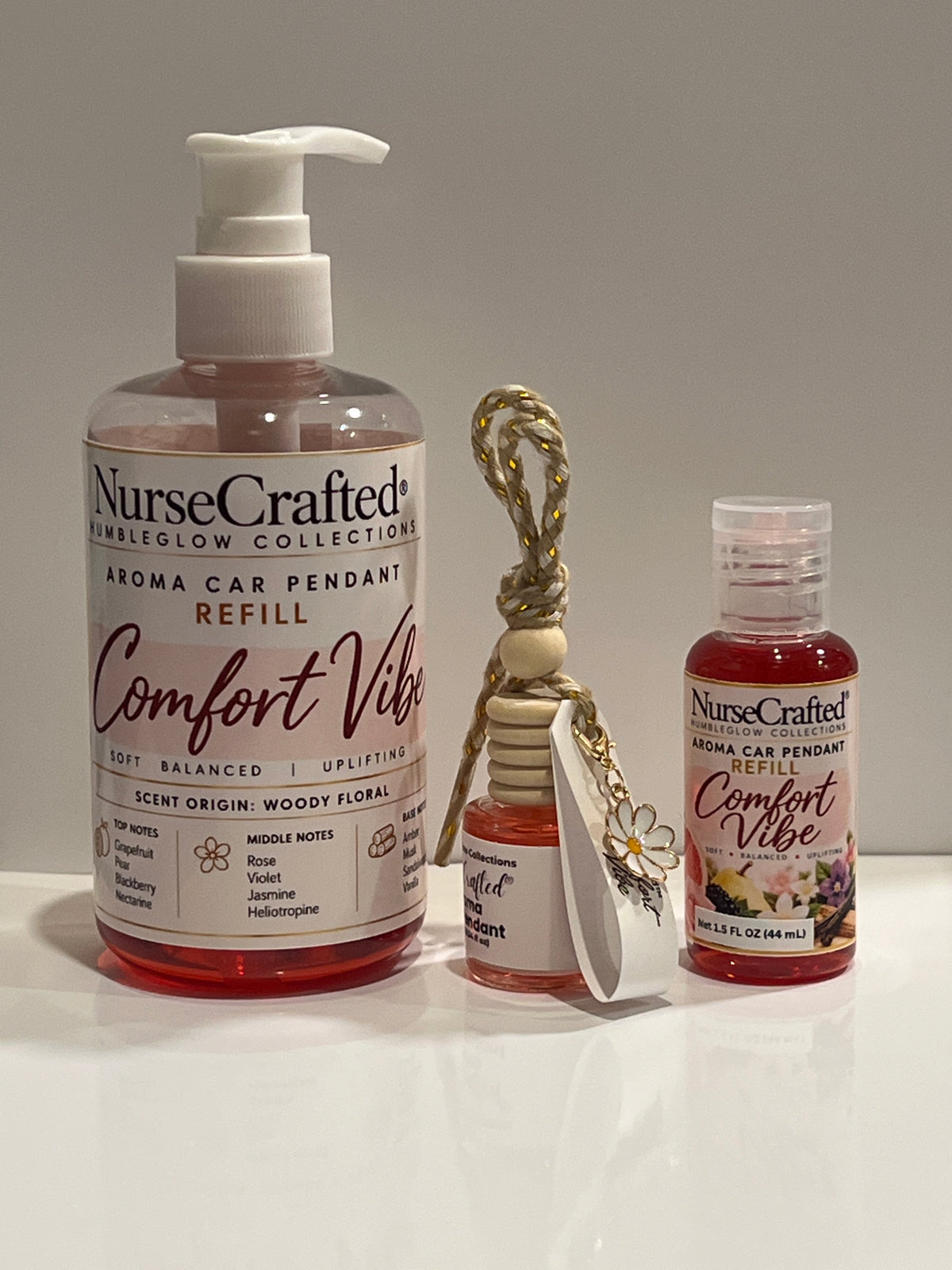 NurseCrafted Aroma Car Pendant hanging car diffuser