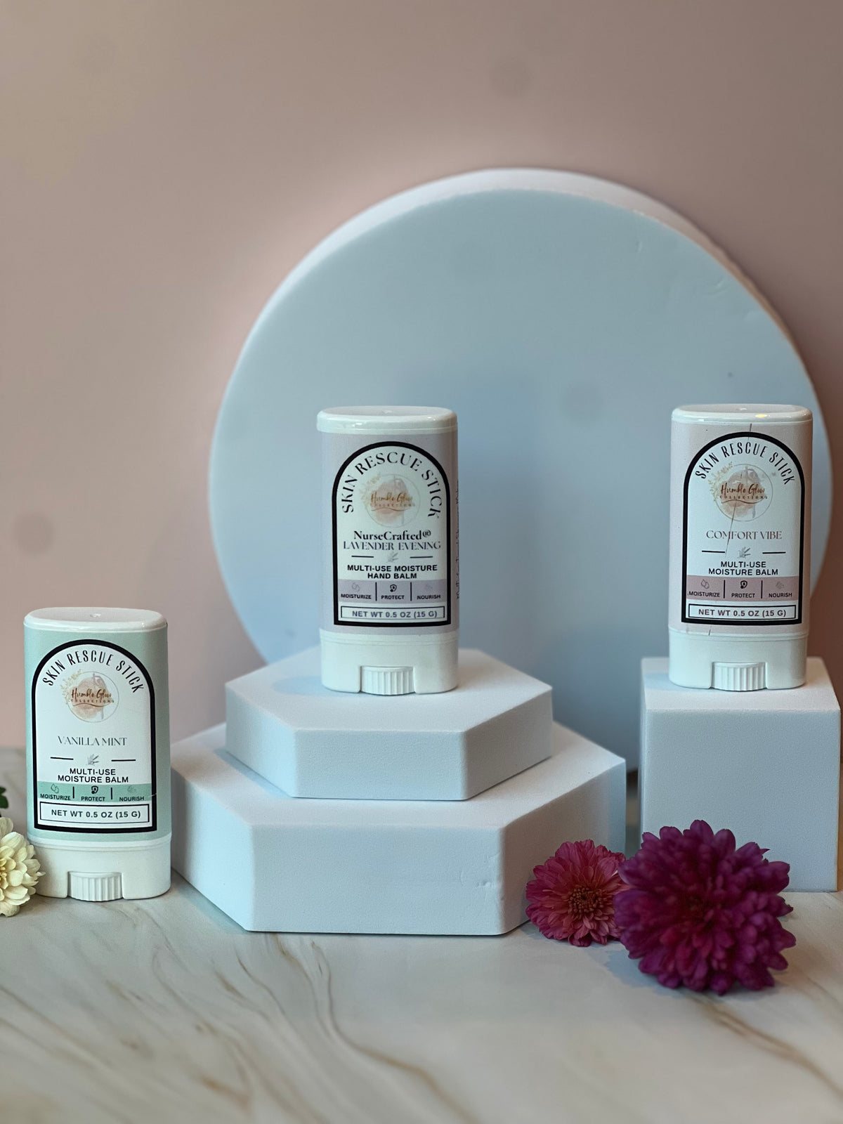 NurseCrafted Skin Rescue Stick zinc barrier balm for dry hands