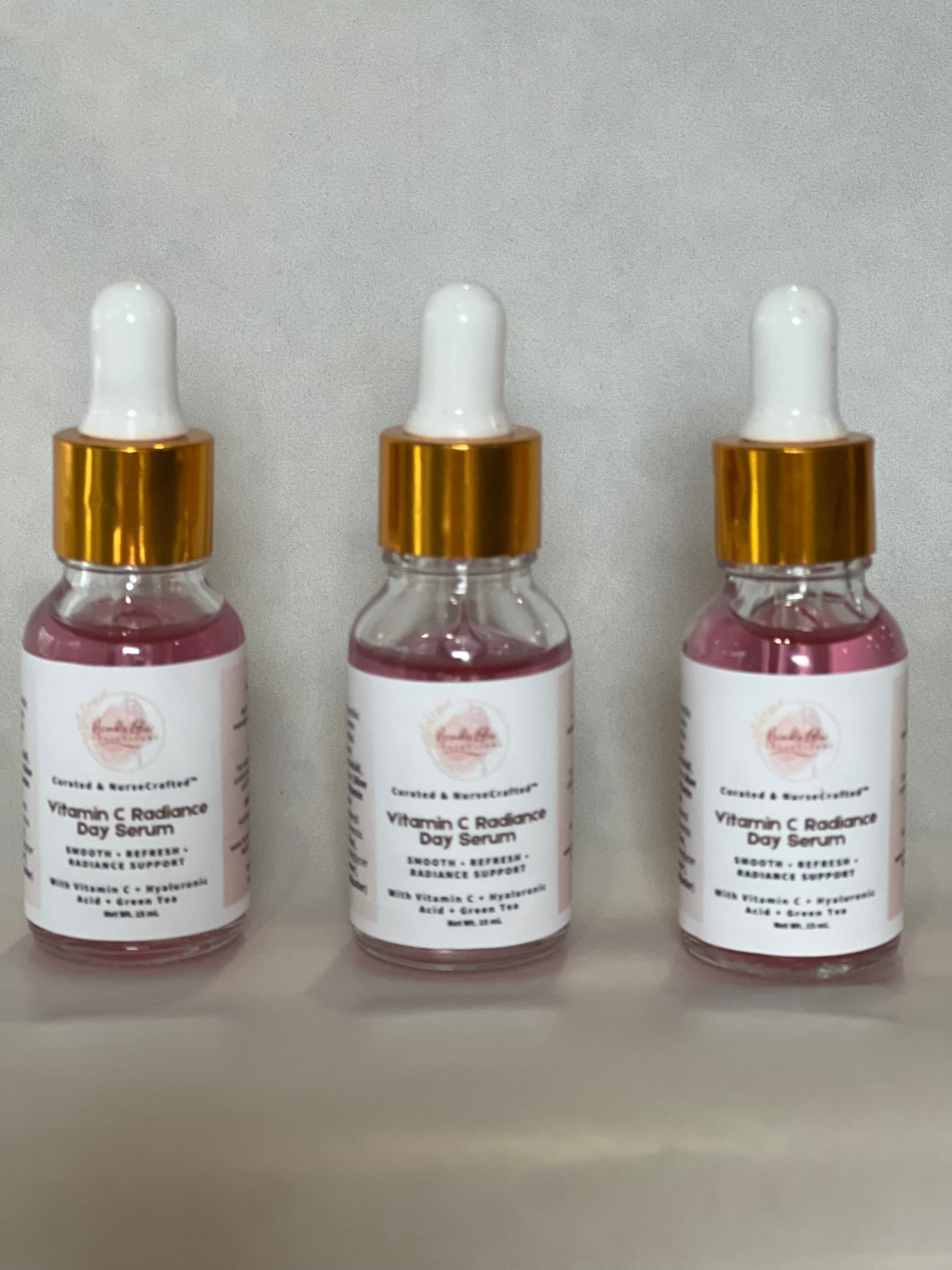 Vitamin C Radiance Day Serum – Brightening Serum with Vitamin C, Hyaluronic Acid & Green Tea | NurseCrafted™