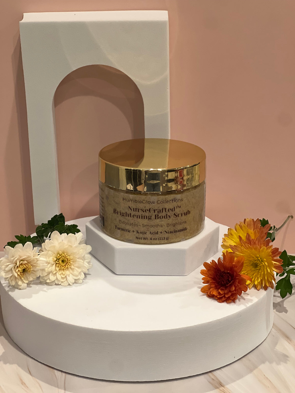 NurseCrafted Brightening Foaming Body Scrub