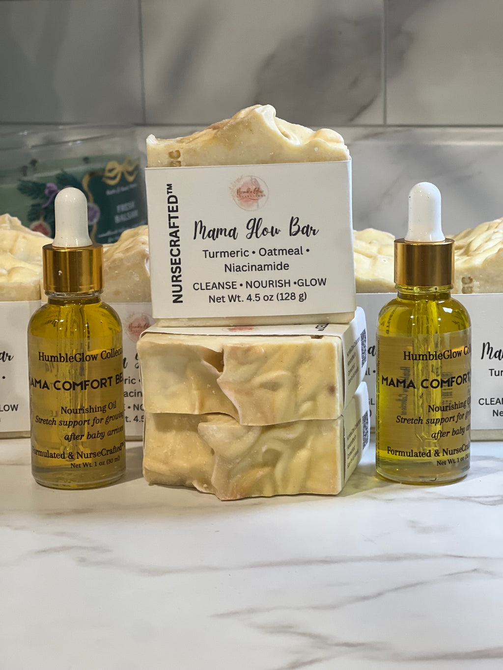 Mama Comfort Bundle | Pregnancy Skin Care Routine | NurseCrafted™