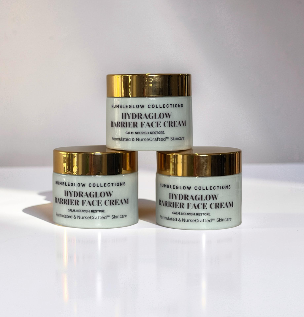 HydraGlow Barrier Cream | Lightweight Hydration Face Cream | NurseCrafted™ Skincare