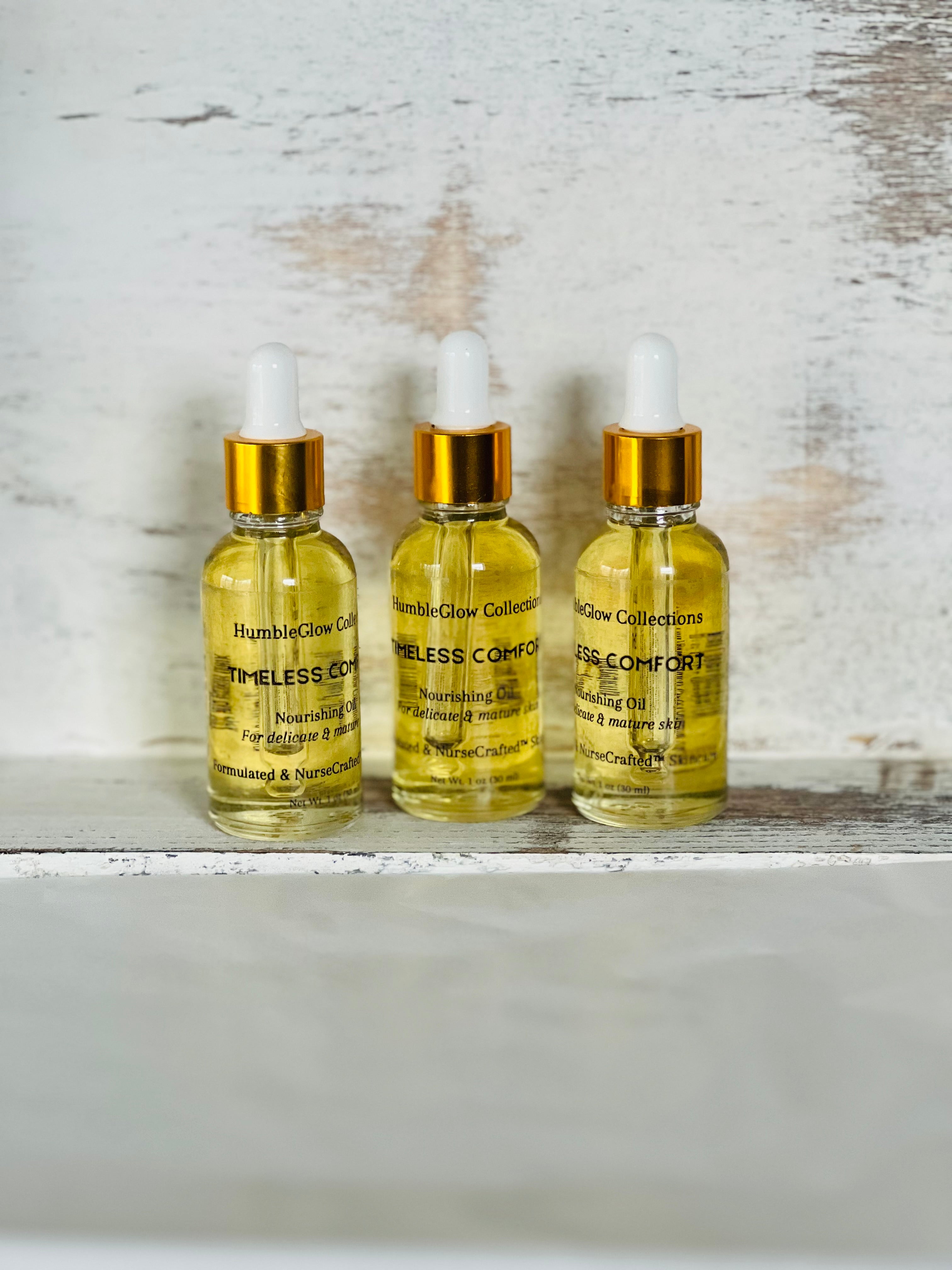 Timeless Comfort Nourishing Oil | Gentle Oil for Mature Skin | NurseCrafted™
