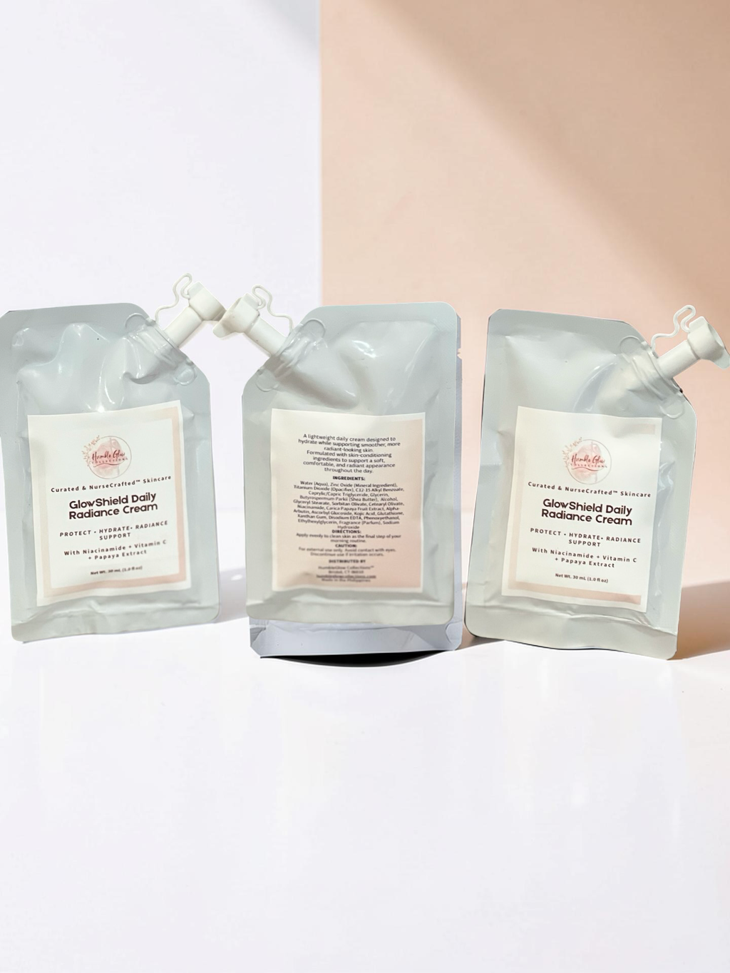 GlowShield Radiance Cream – Daily Moisturizer with Niacinamide, Vitamin C & Papaya Extract | NurseCrafted™