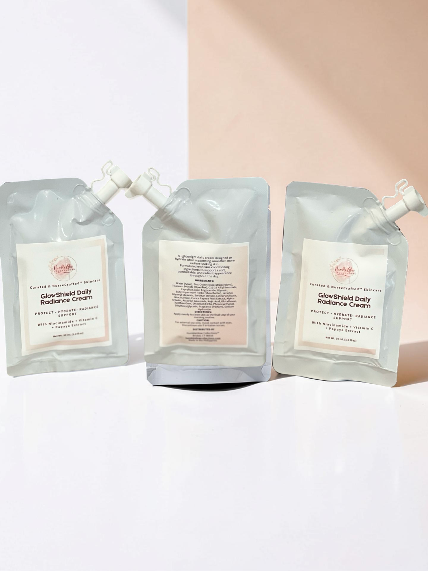 GlowShield Radiance Cream – Daily Moisturizer with Niacinamide, Vitamin C & Papaya Extract | NurseCrafted™