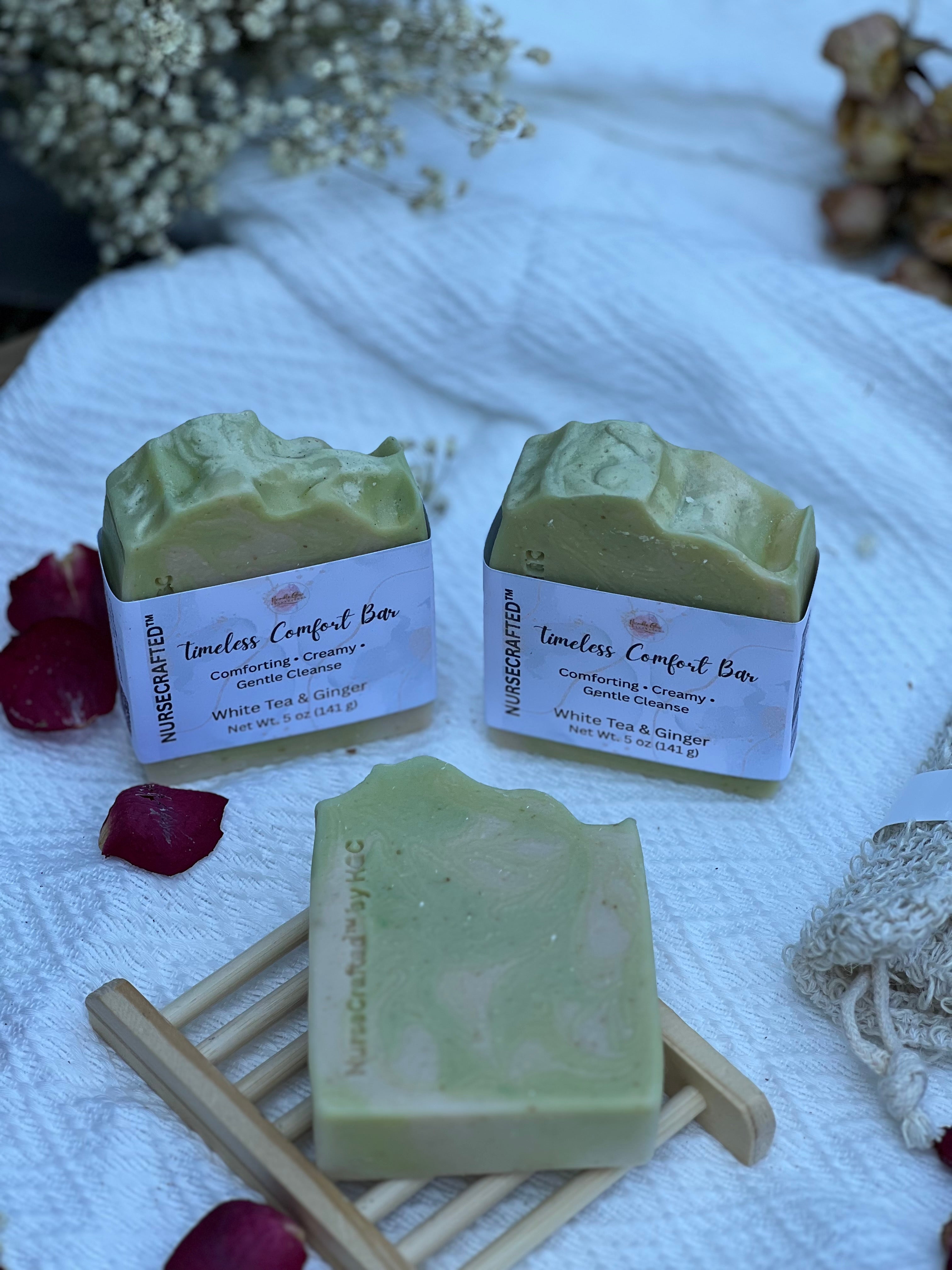 Timeless Comfort Bar – Gentle Soap for Mature & Delicate Skin | NurseCrafted™
