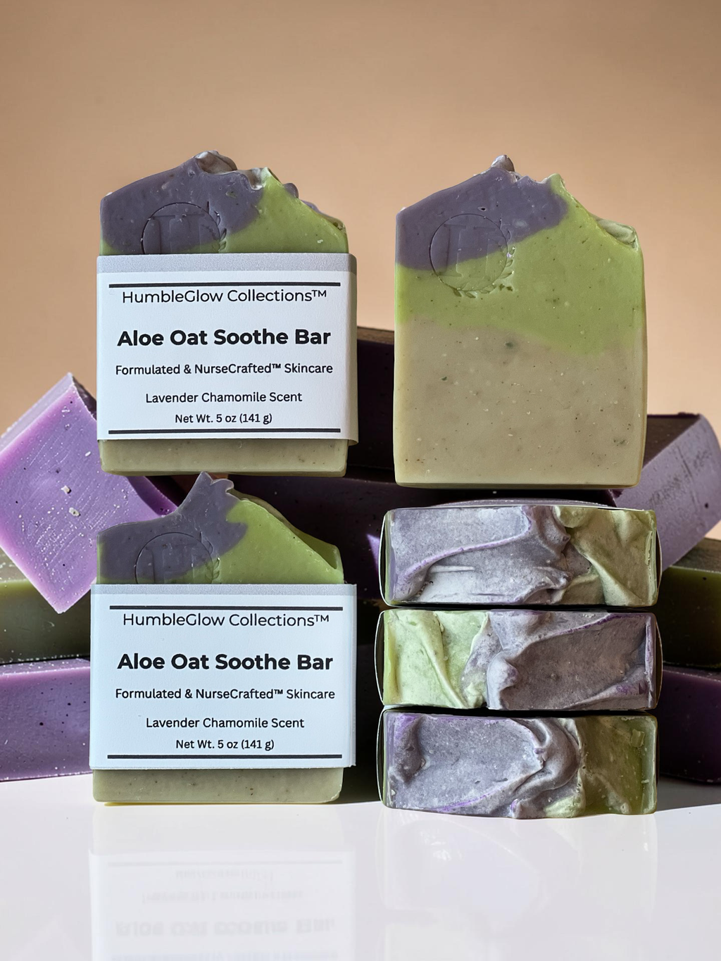 Aloe Oat Soothe Bar – Oatmeal Aloe Soothing Soap for Sensitive Skin | NurseCrafted™