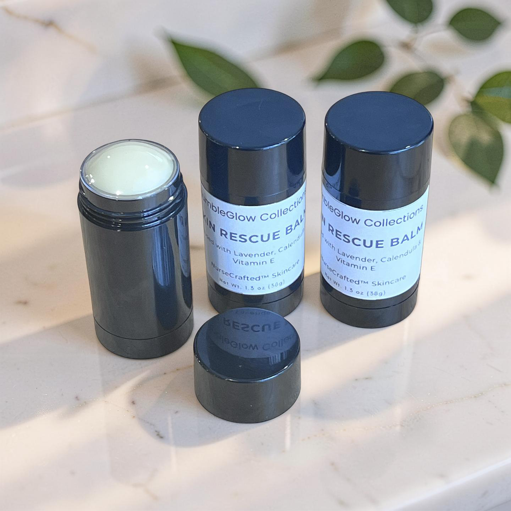 Skin Rescue Balm Stick 1.3 oz – Intensive Barrier Support for Dry, Cracked & Sensitive Skin Multi-Use Balm | NurseCrafted™