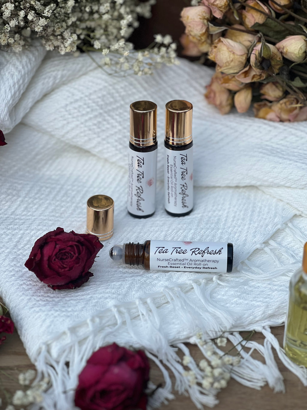 NurseCrafted™ Essential Oil Roll-On | Pulse-Point Aromatherapy