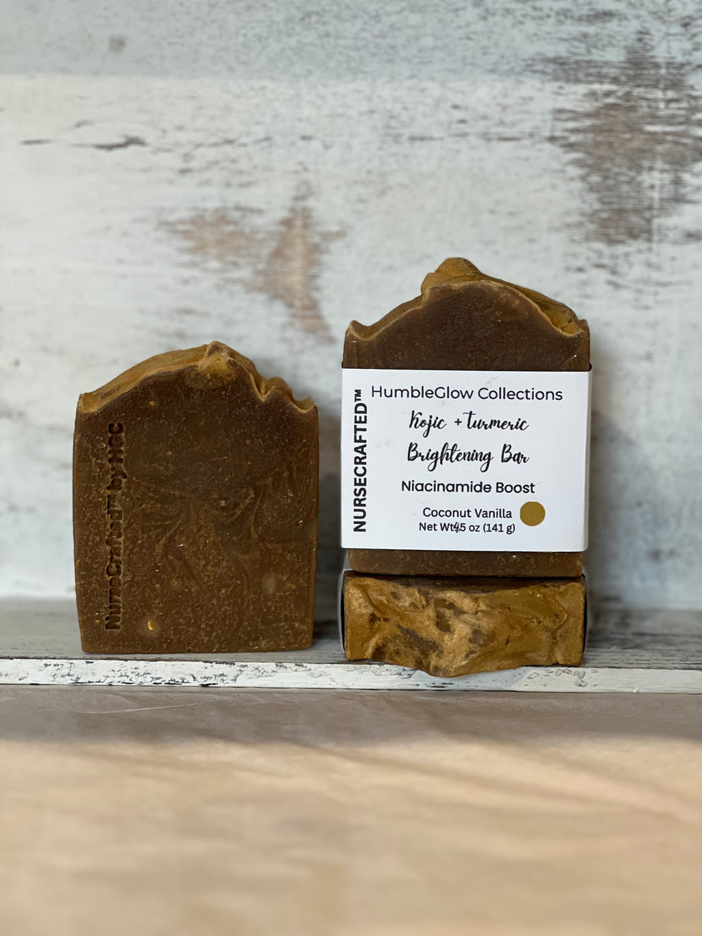 Radiance Bar – Kojic Acid & Turmeric Brightening Soap with Niacinamide | NurseCrafted™