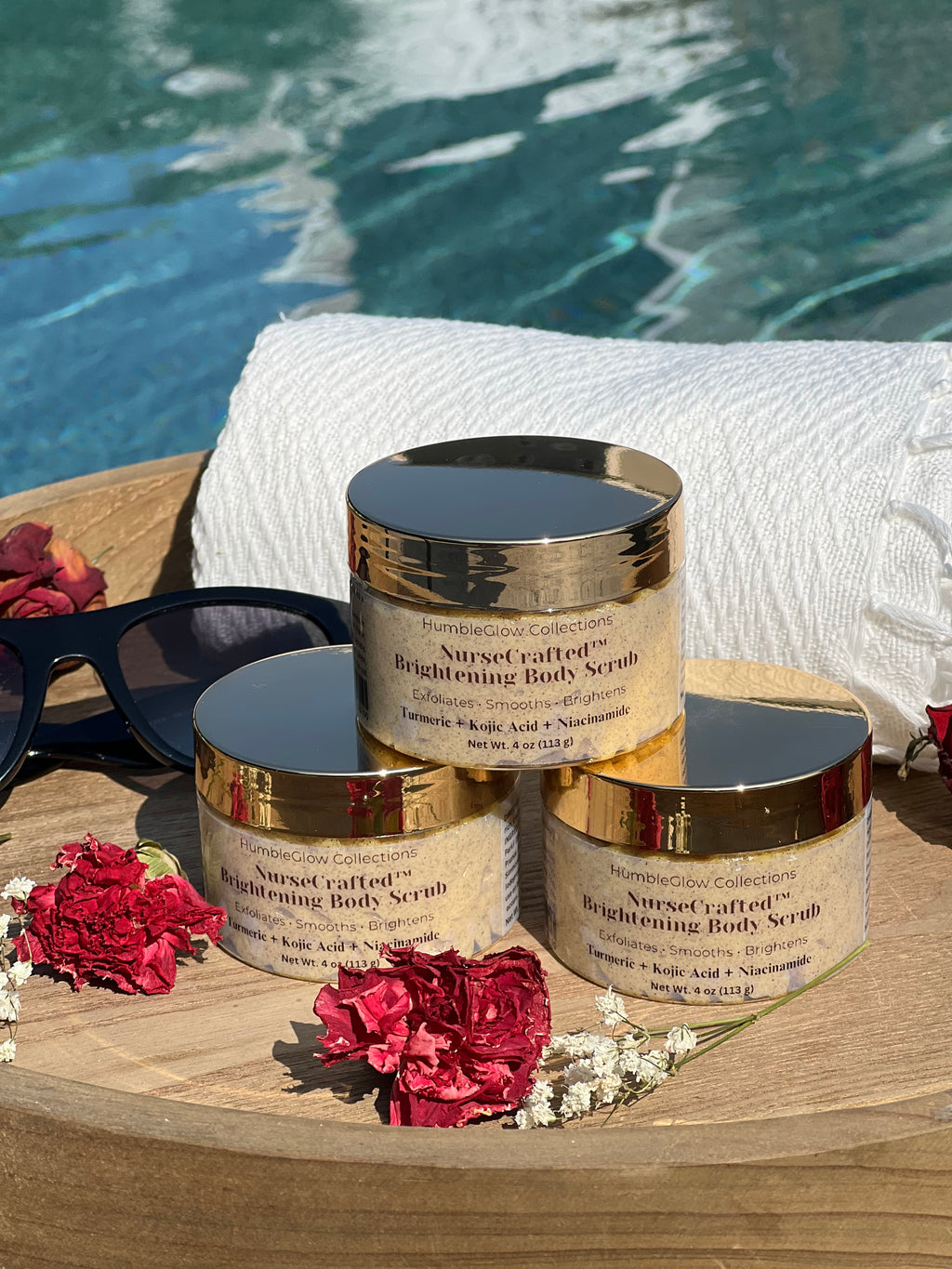 NurseCrafted™ Brightening Foaming Body Scrub | Creamy & Non-greasy