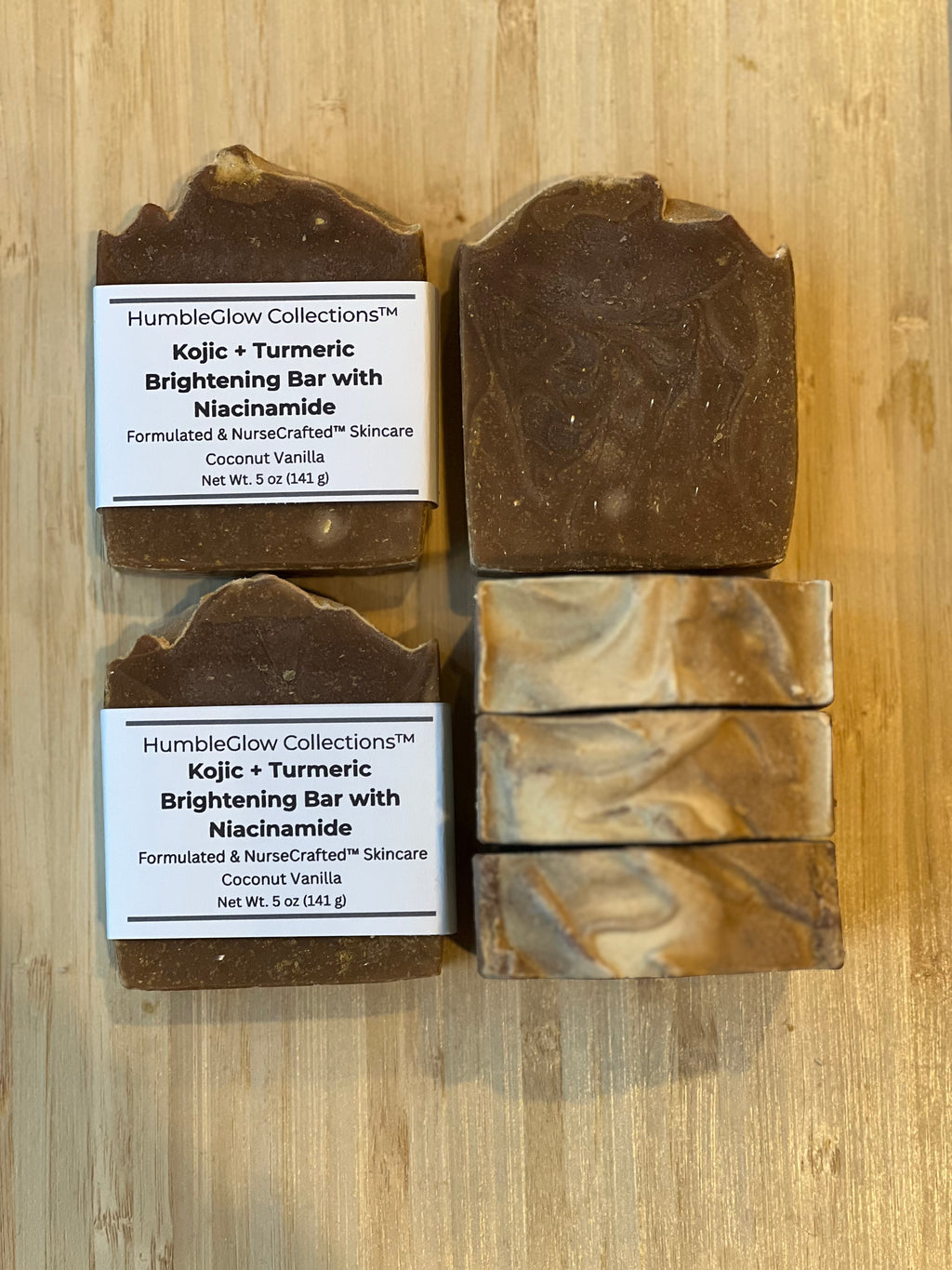 Radiance Bar – Kojic Acid & Turmeric Brightening Soap with Niacinamide | NurseCrafted™