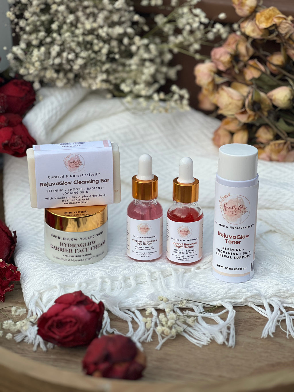 RejuvaGlow Face Care Bundle | Refining & Renewing Skincare Routine | NurseCrafted™