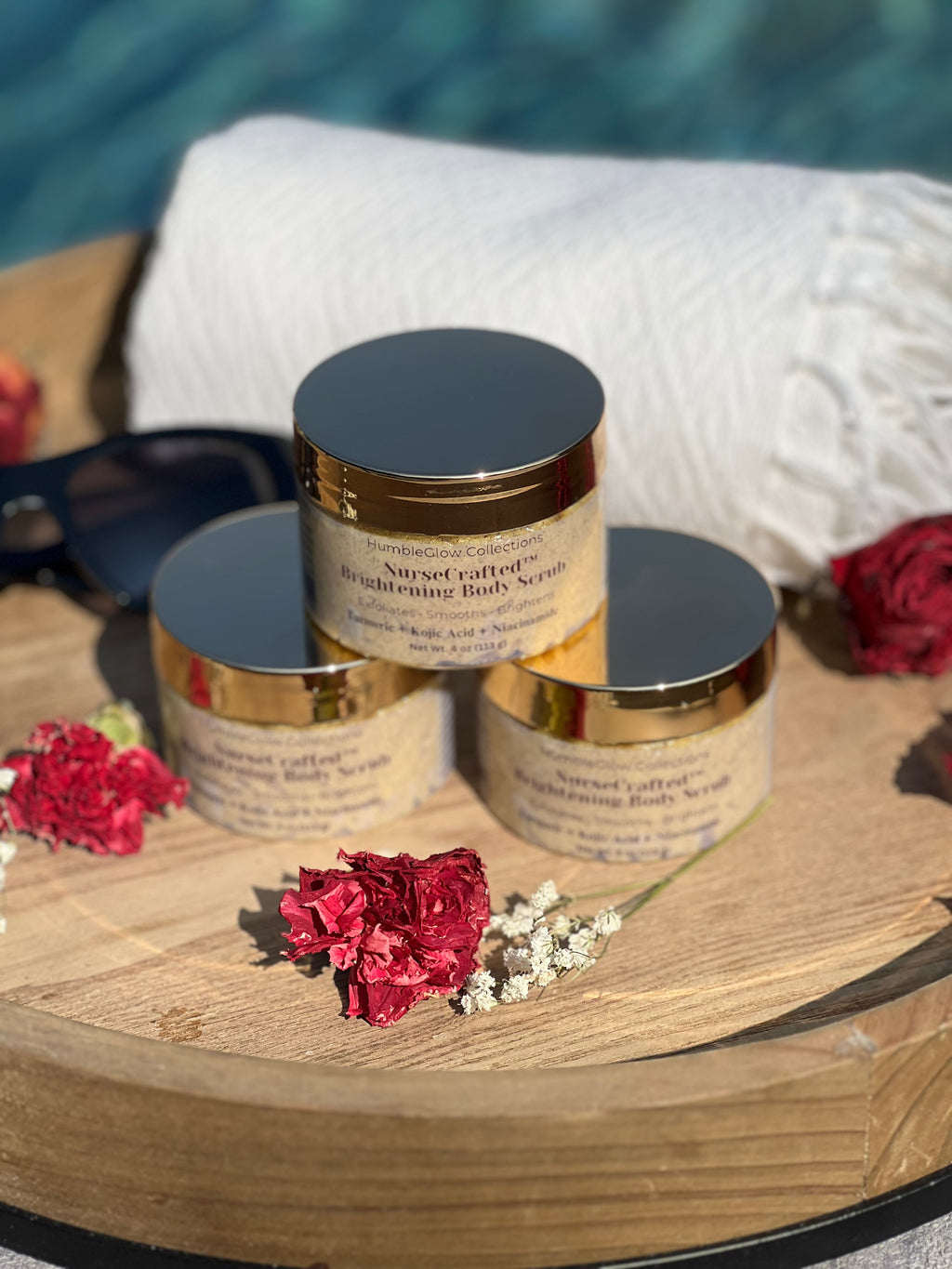 NurseCrafted™ Brightening Foaming Body Scrub | Creamy & Non-greasy