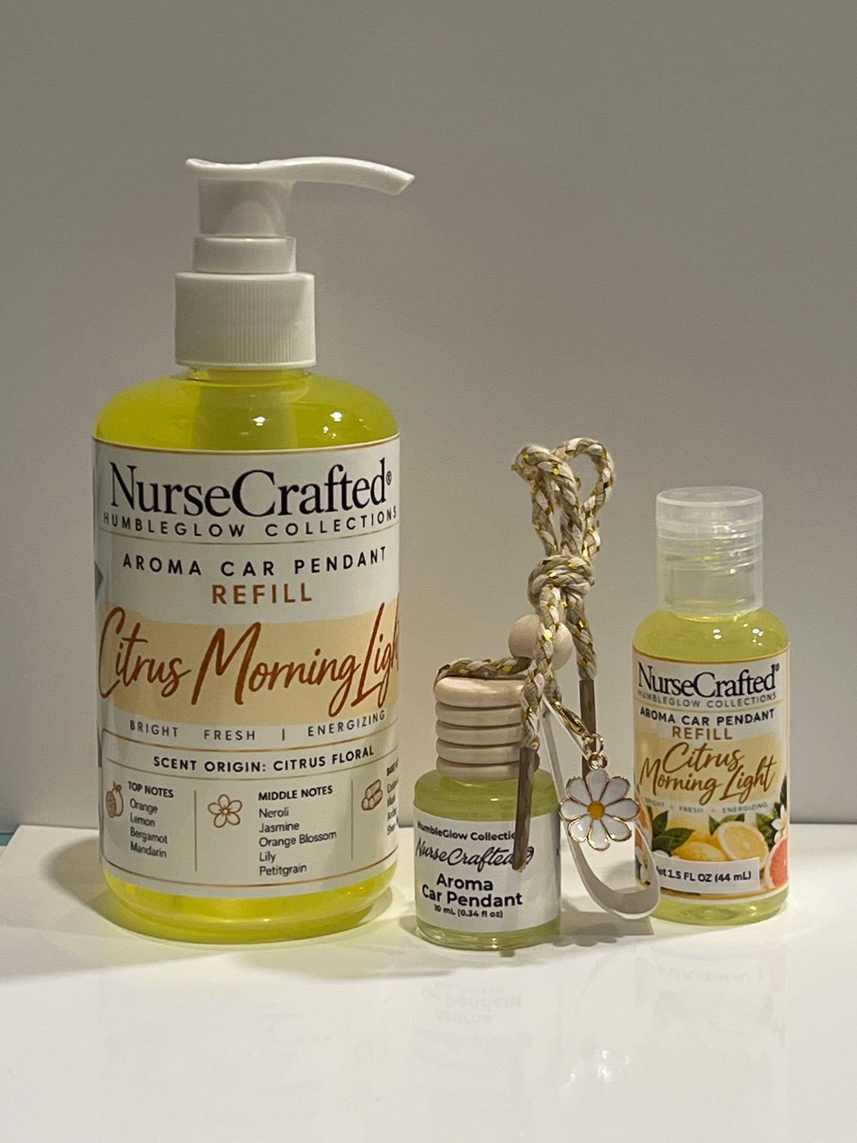 NurseCrafted Aroma Car Pendant hanging car diffuser