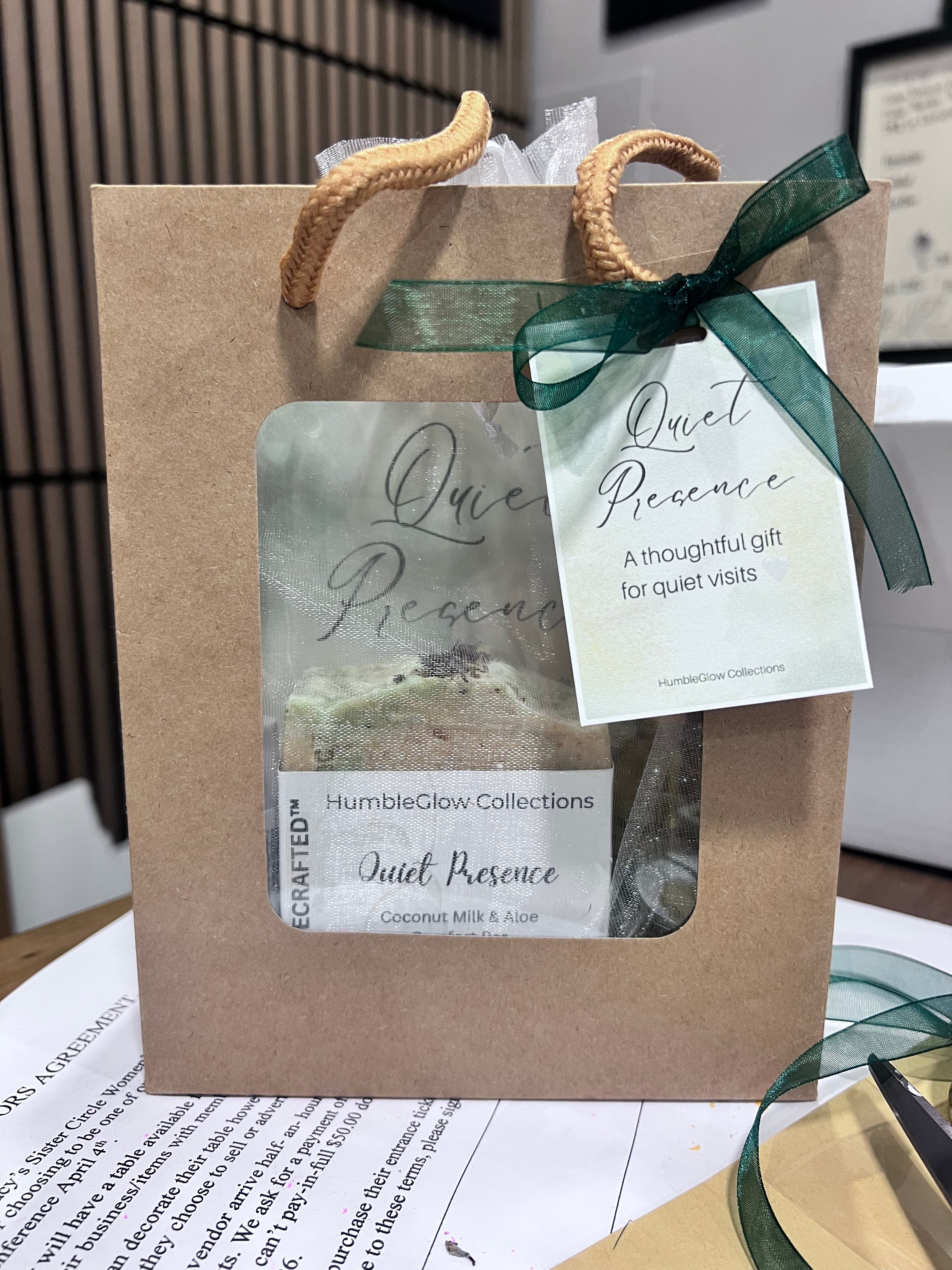 Quiet Presence Gift Set | Calming Self-Care Bundle | NurseCrafted™ Skincare Gift.