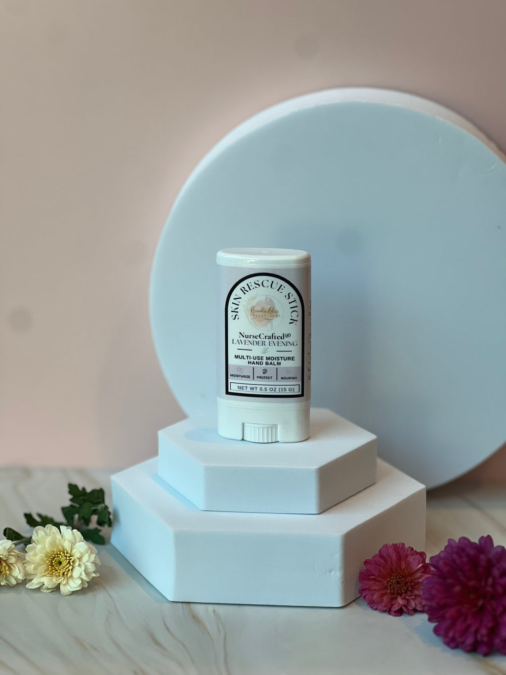 NurseCrafted Skin Rescue Stick zinc barrier balm for dry hands