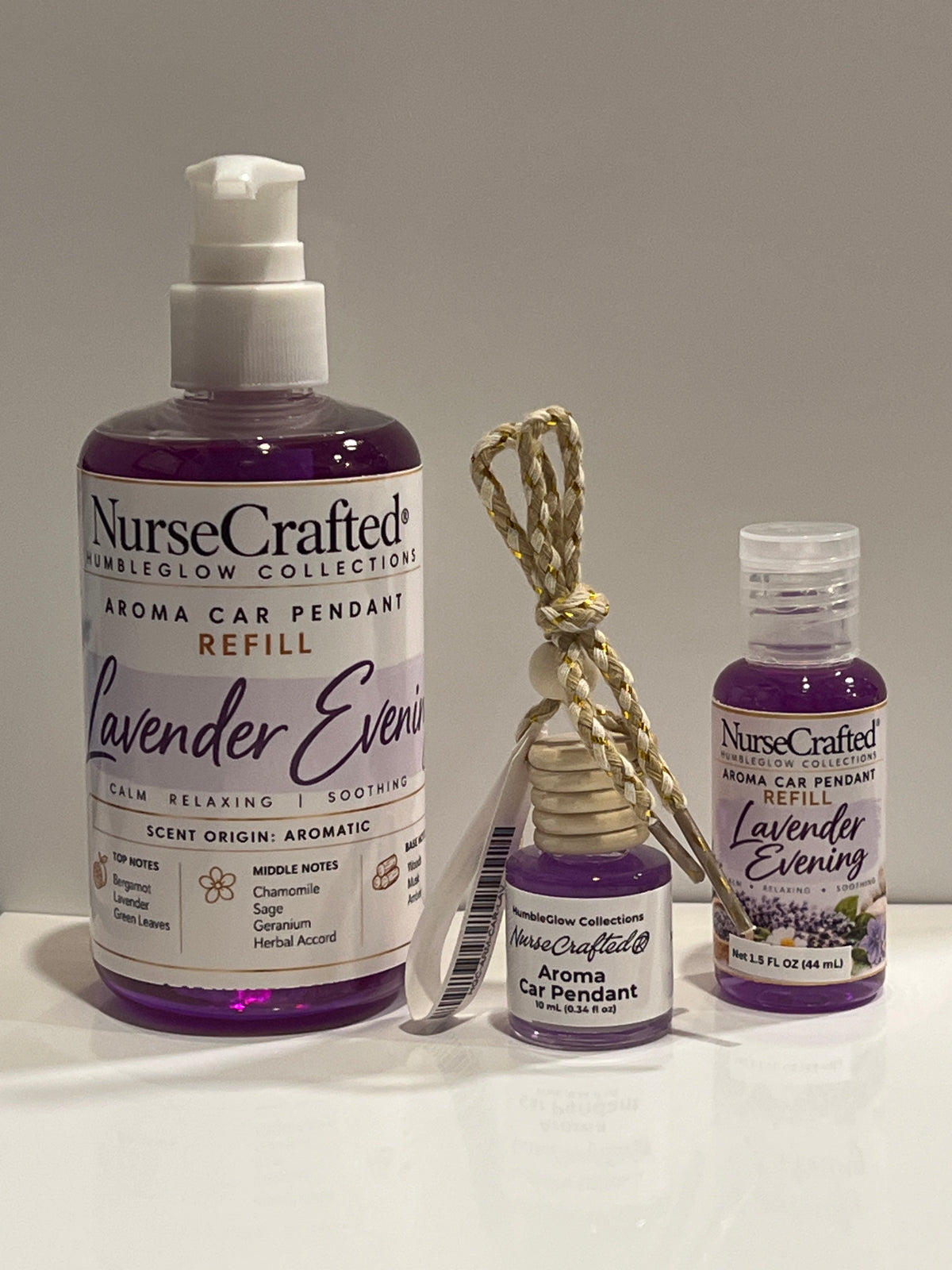 NurseCrafted Aroma Car Pendant hanging car diffuser