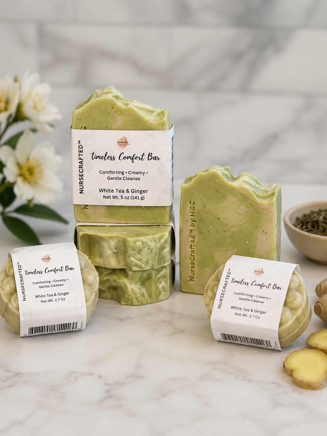 Timeless Comfort Bar – Gentle Soap for Mature & Delicate Skin | NurseCrafted™