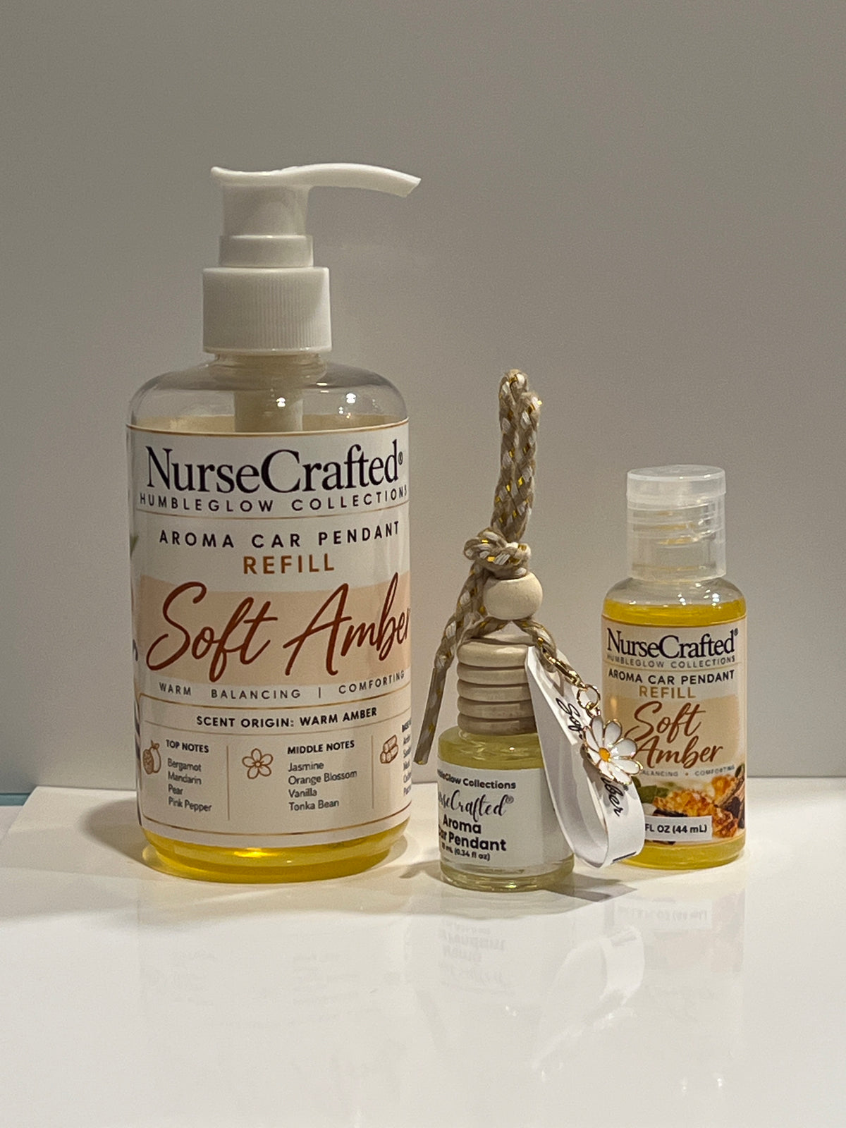 NurseCrafted Aroma Car Pendant hanging car diffuser