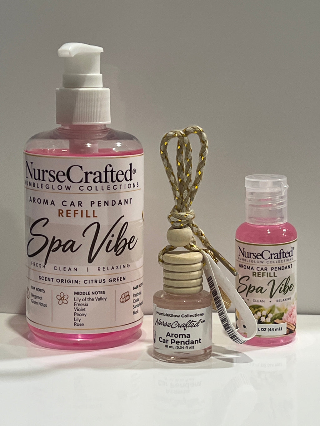 NurseCrafted Aroma Car Pendant hanging car diffuser