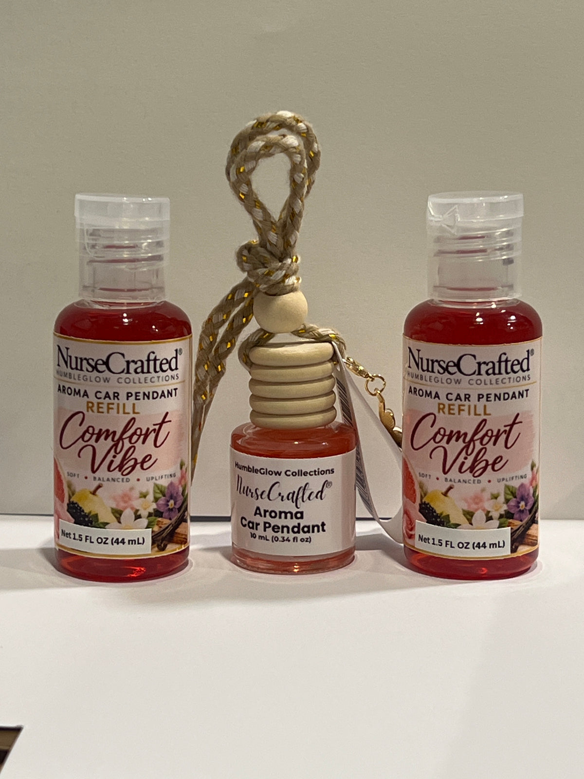 NurseCrafted Aroma Car Pendant hanging car diffuser