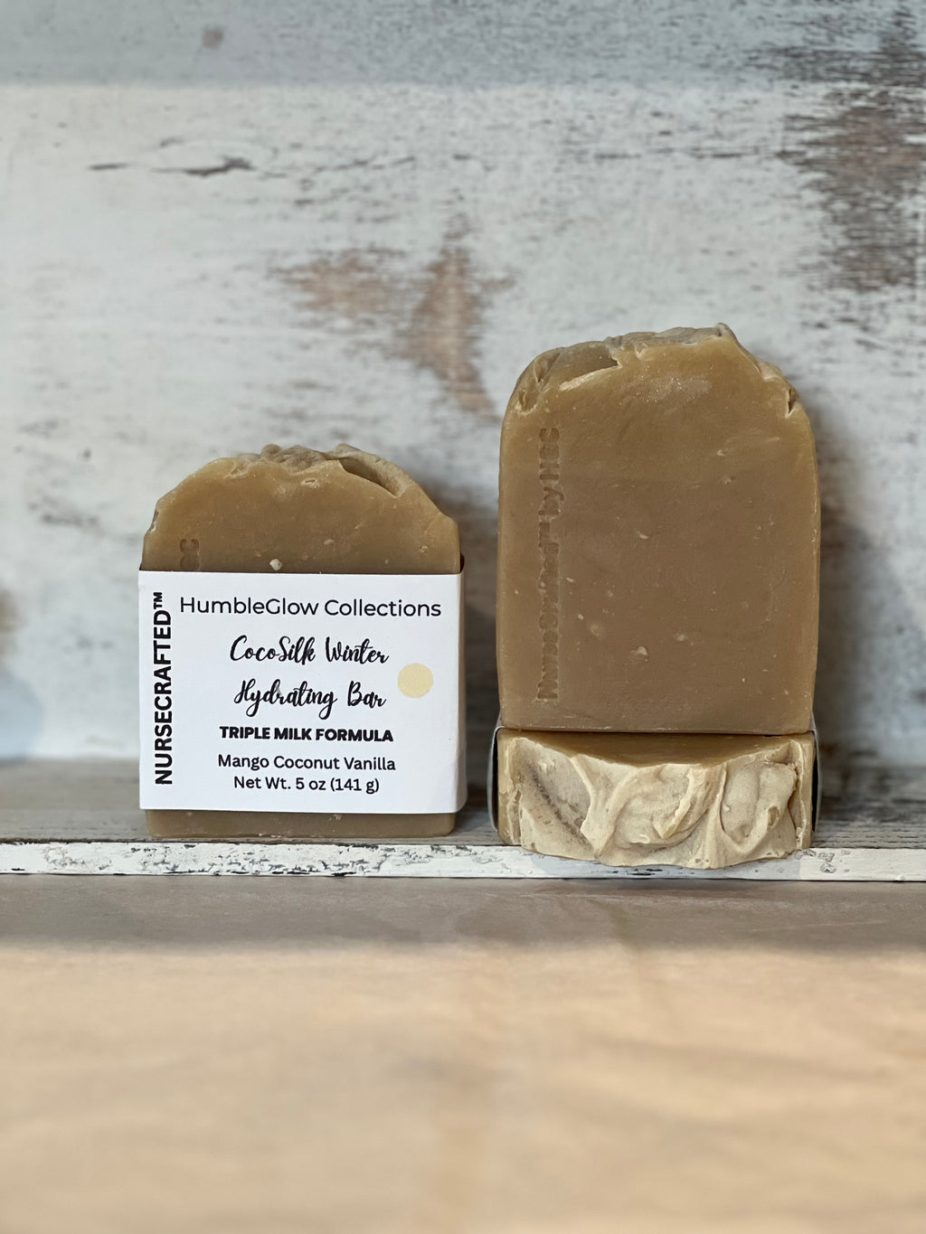 CocoSilk Winter Triple Milk Hydration Bar – Ultra Moisturizing Milk Soap | NurseCrafted™