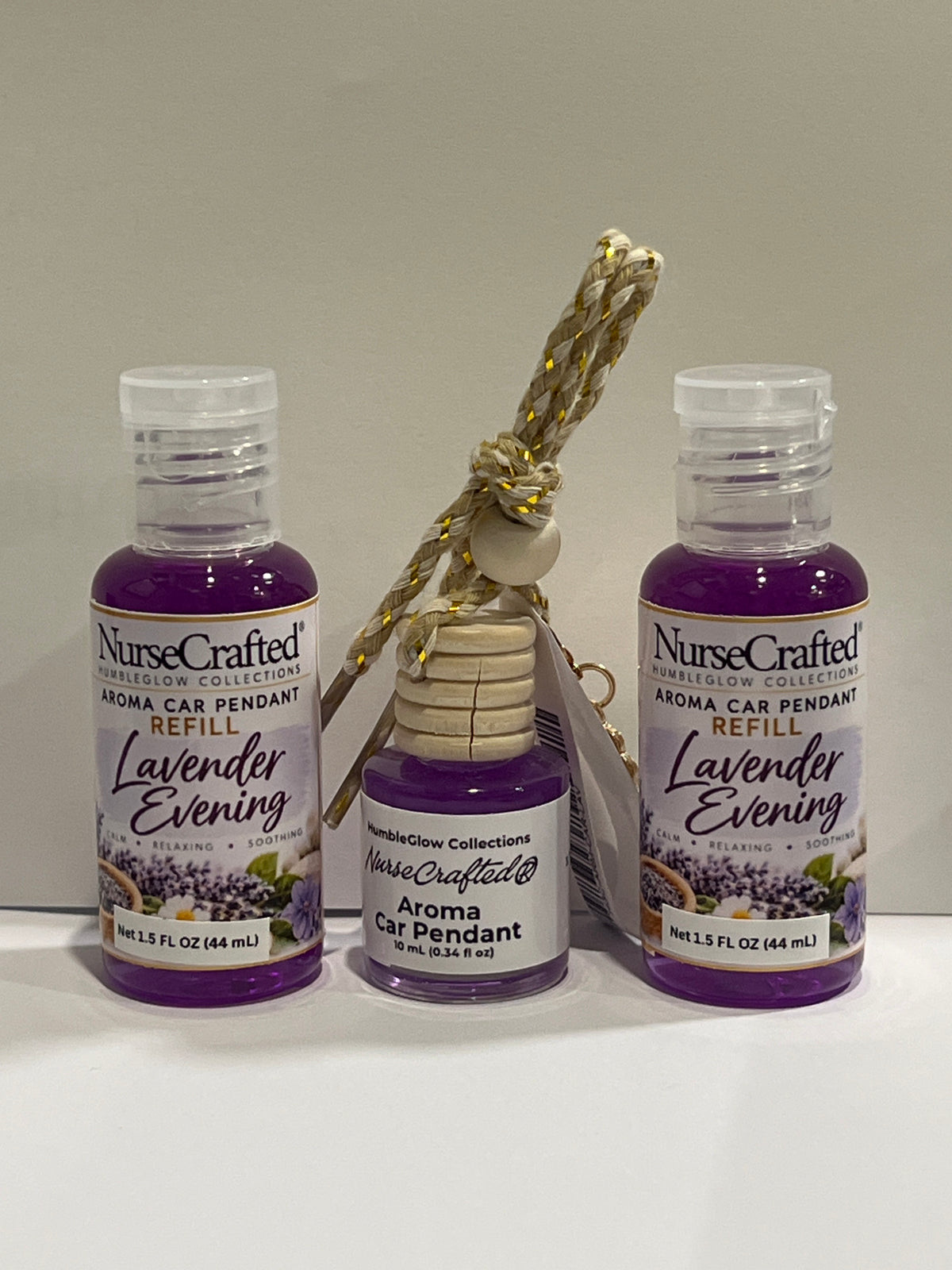 NurseCrafted Aroma Car Pendant hanging car diffuser
