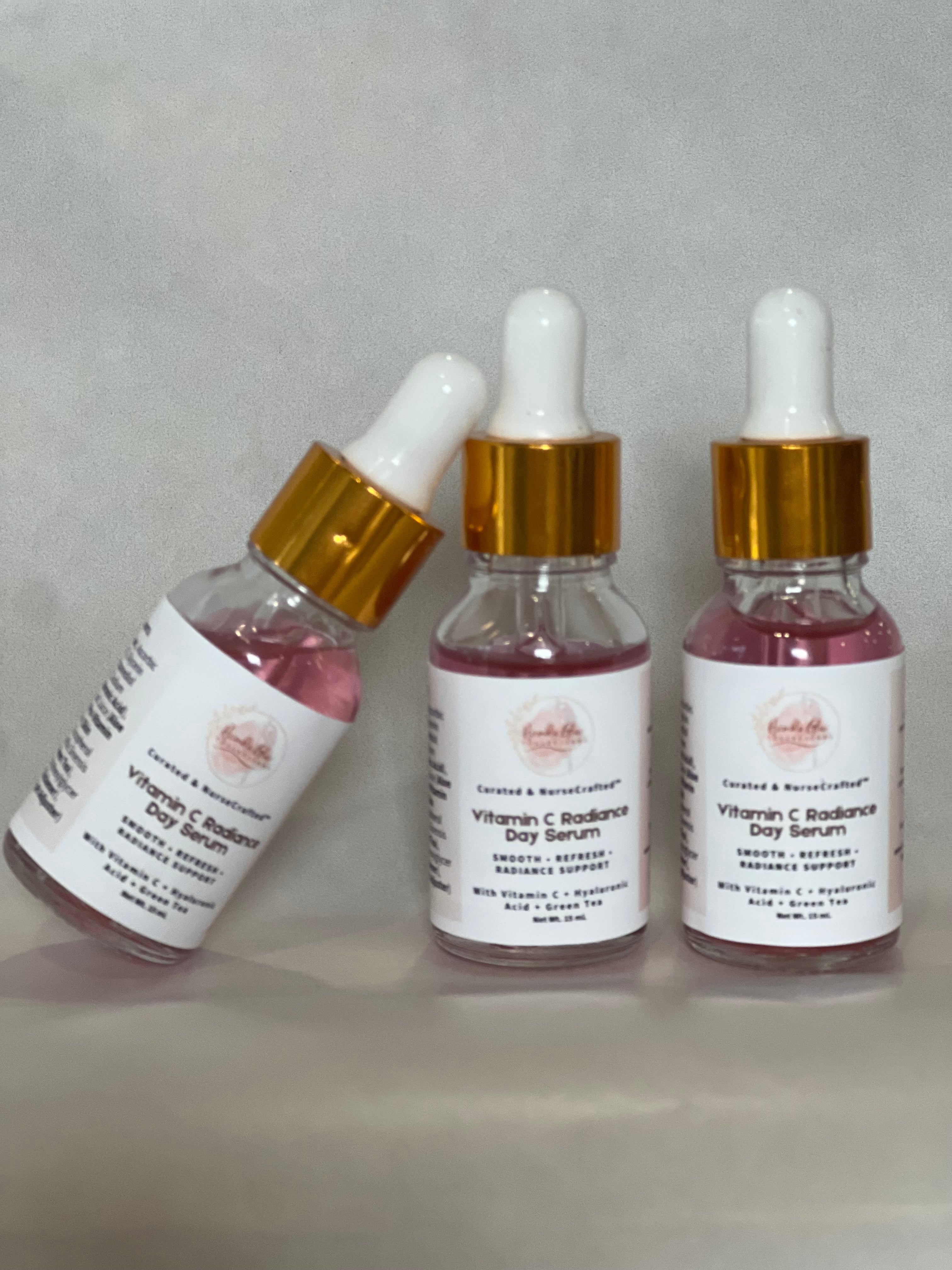 Vitamin C Radiance Day Serum – Brightening Serum with Vitamin C, Hyaluronic Acid & Green Tea | NurseCrafted™