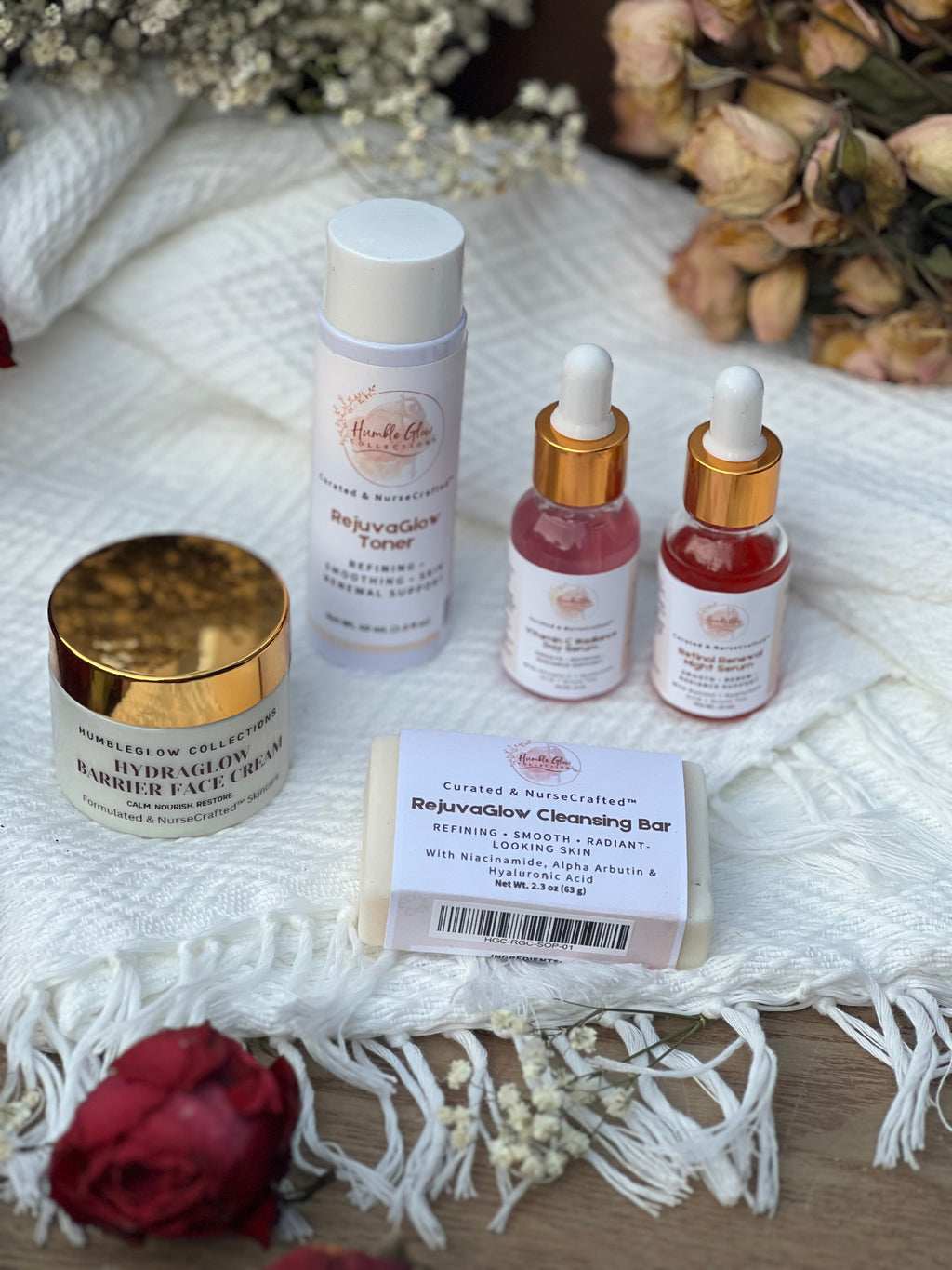 RejuvaGlow Face Care Bundle | Refining & Renewing Skincare Routine | NurseCrafted™