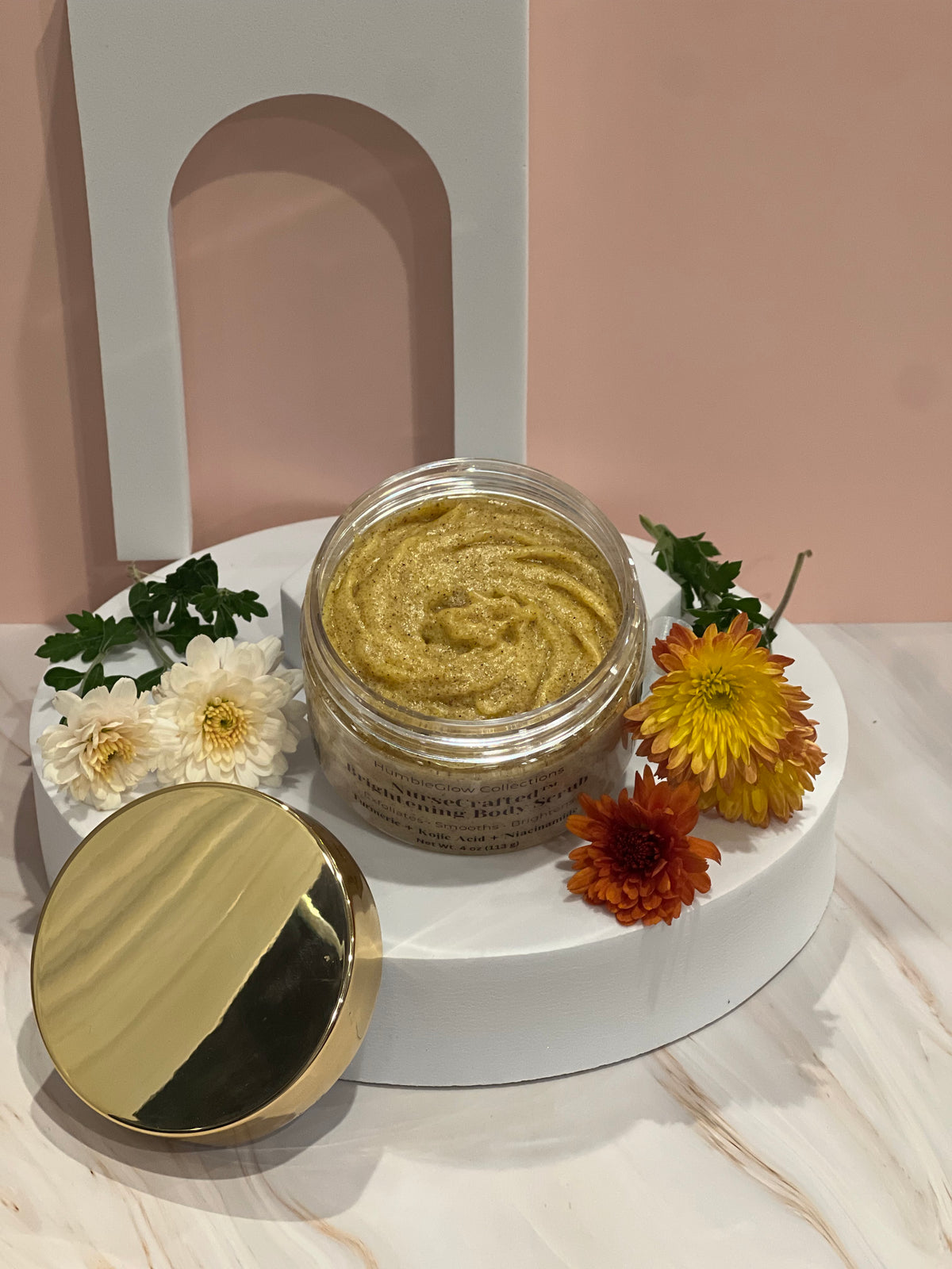 NurseCrafted Brightening Foaming Body Scrub
