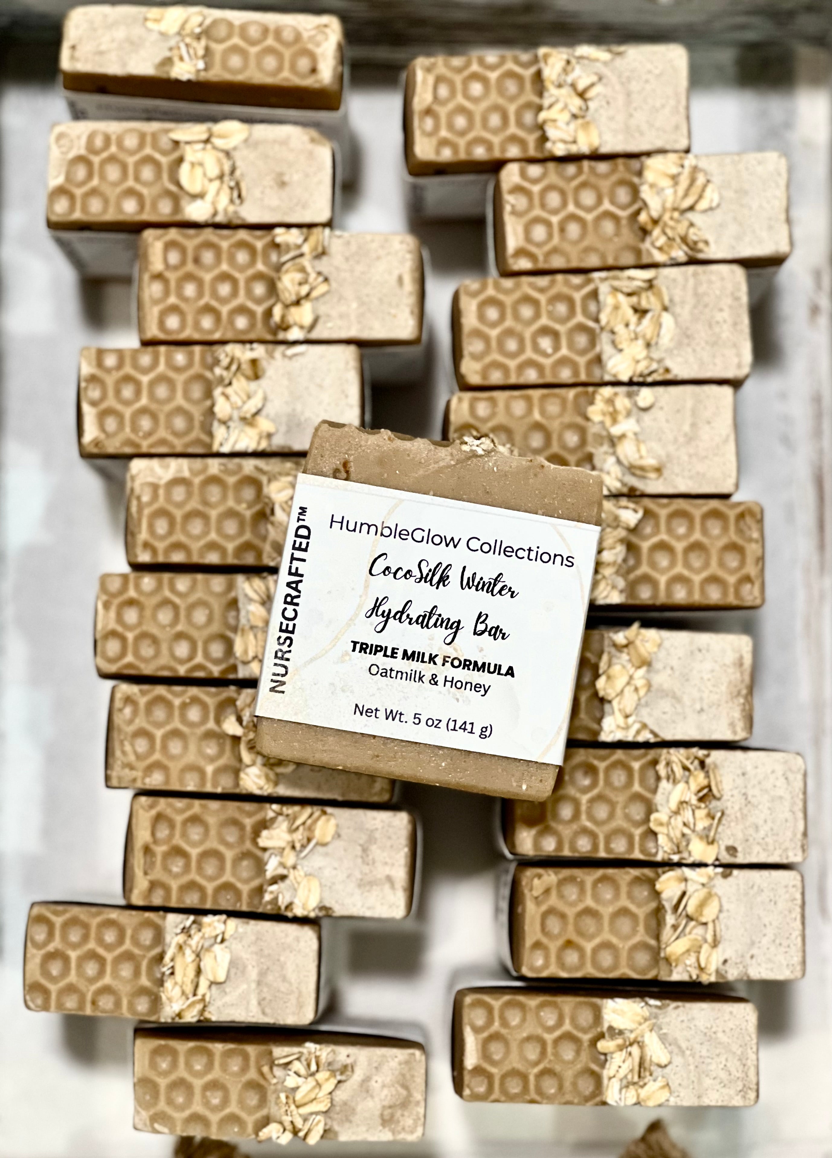 CocoSilk Winter Triple Milk Hydration Bar – Ultra Moisturizing Milk Soap | NurseCrafted™