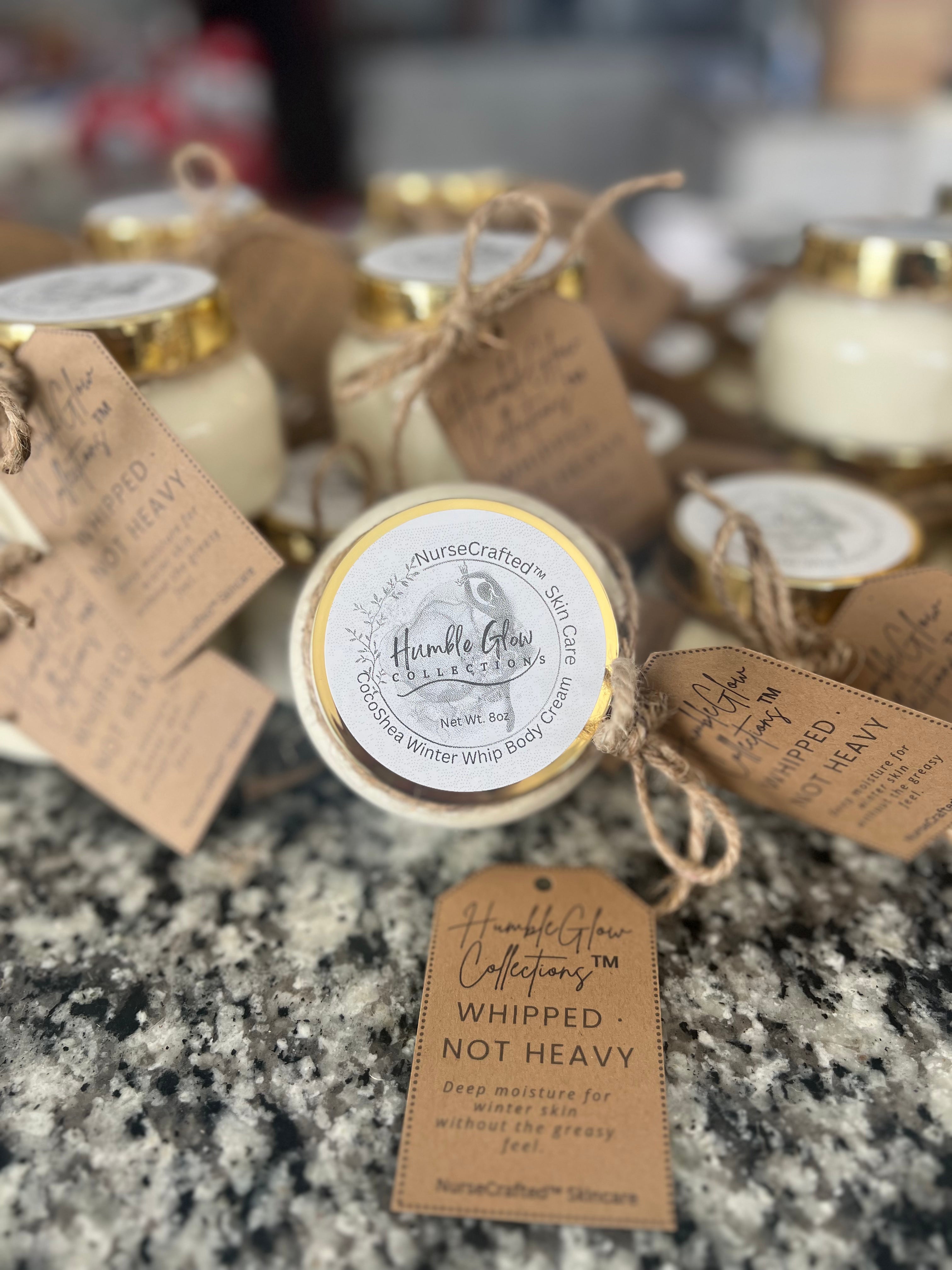 CocoShea Winter Whip Body Cream - Vanilla Scent 8oz