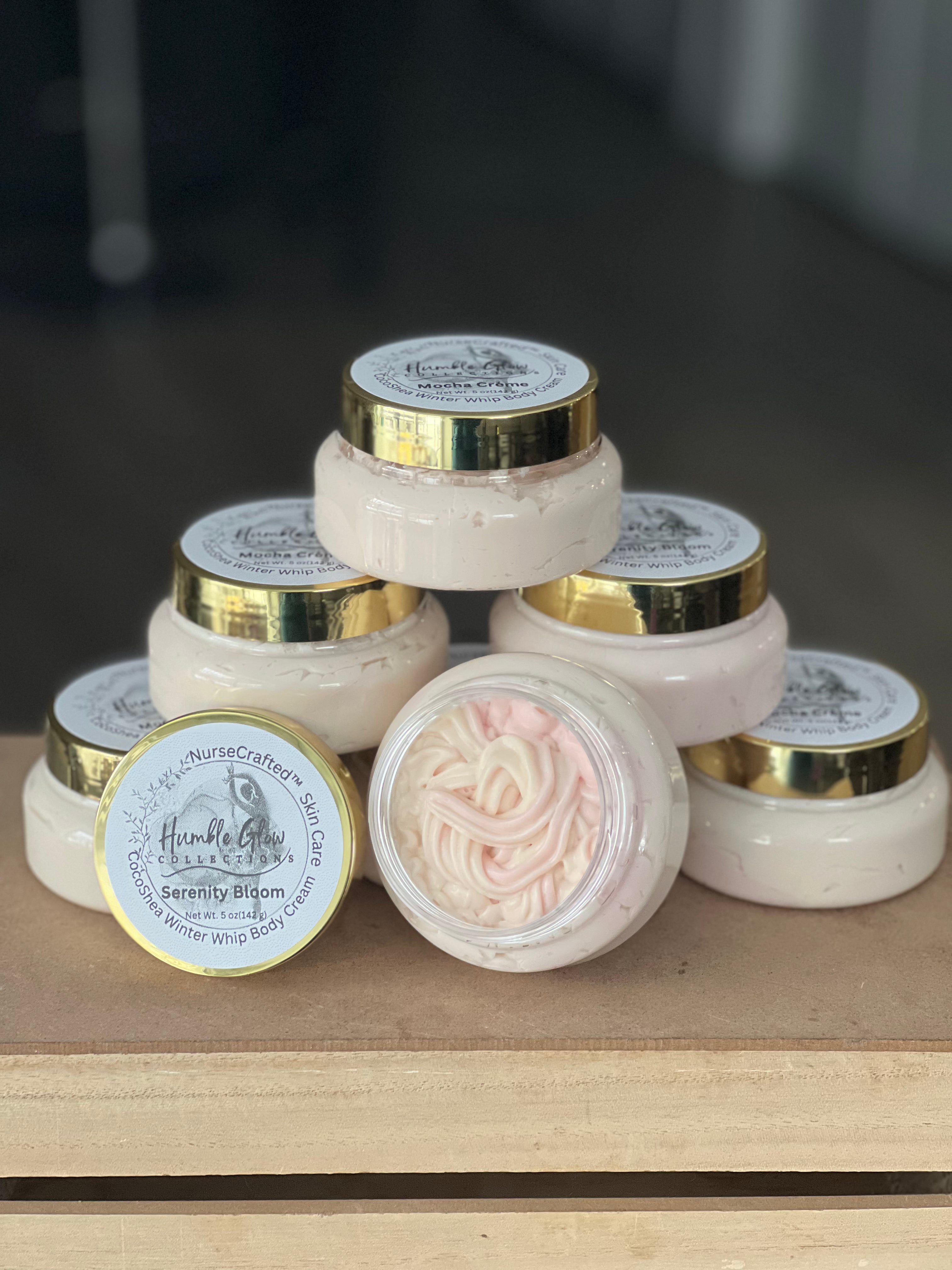 CocoShea Winter Whipped Body Cream – Lightweight Moisturizer for Dry Skin | NurseCrafted™