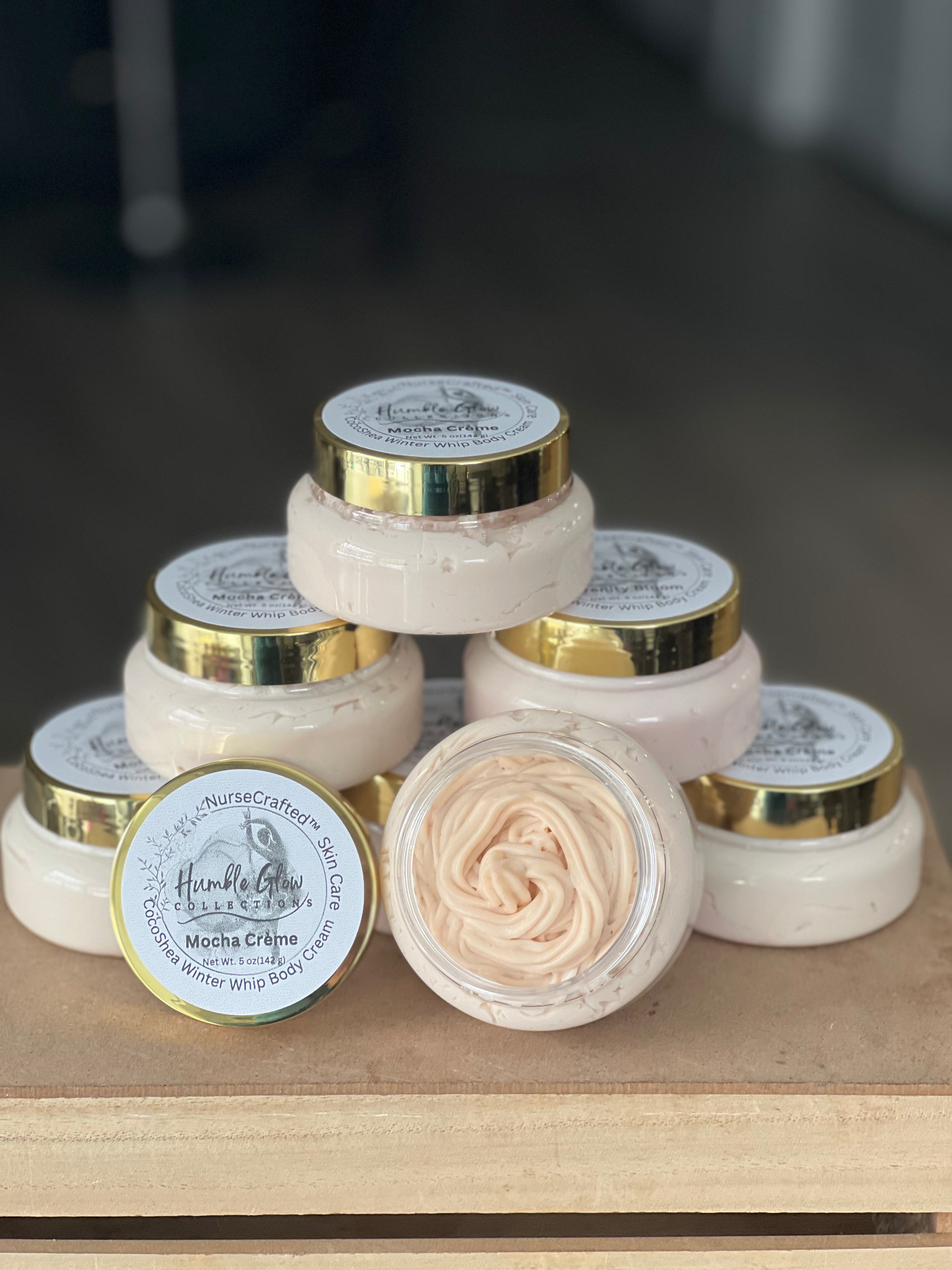 CocoShea Winter Whipped Body Cream – Lightweight Moisturizer for Dry Skin | NurseCrafted™