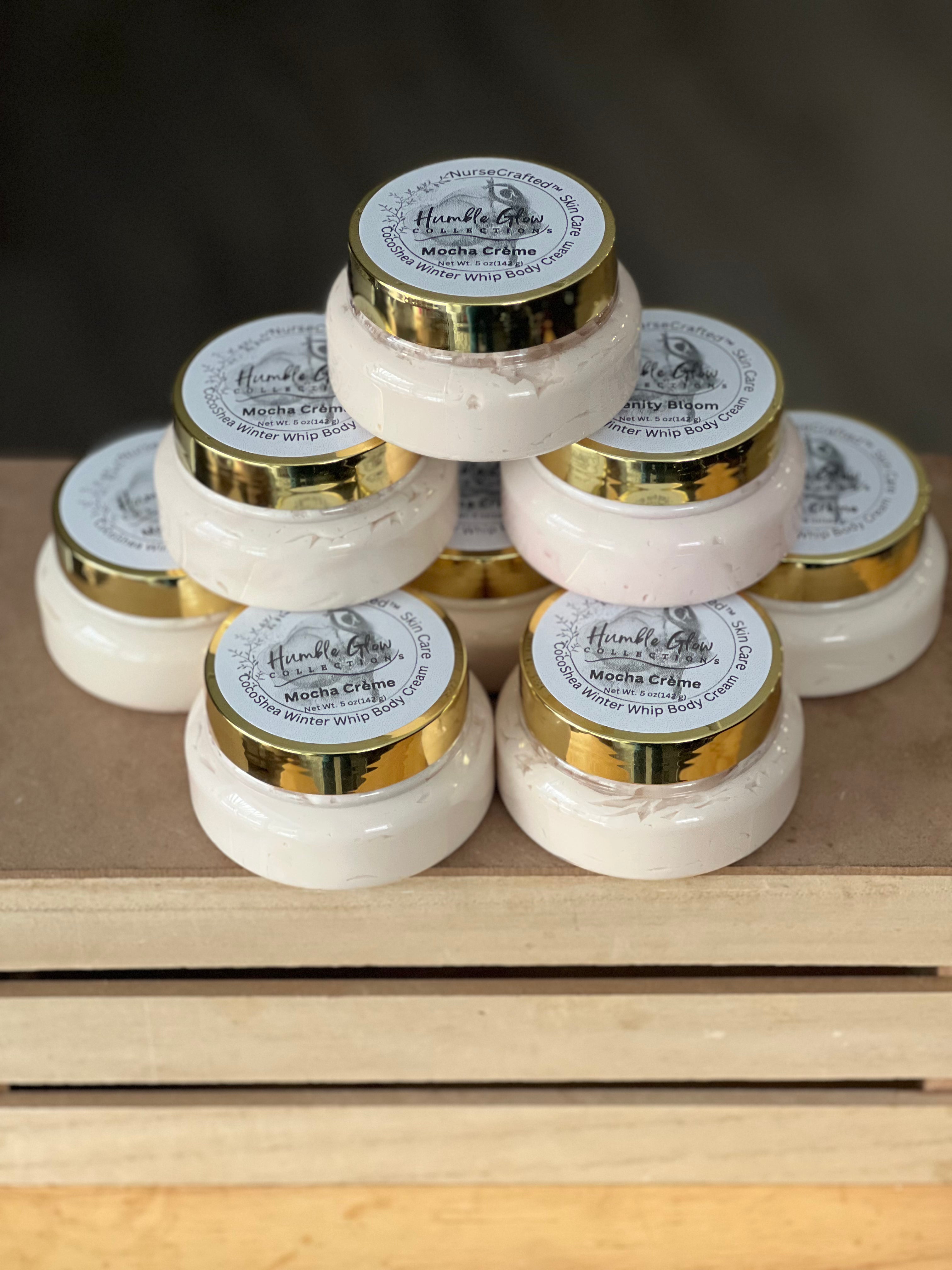 CocoShea Winter Whipped Body Cream – Lightweight Moisturizer for Dry Skin | NurseCrafted™