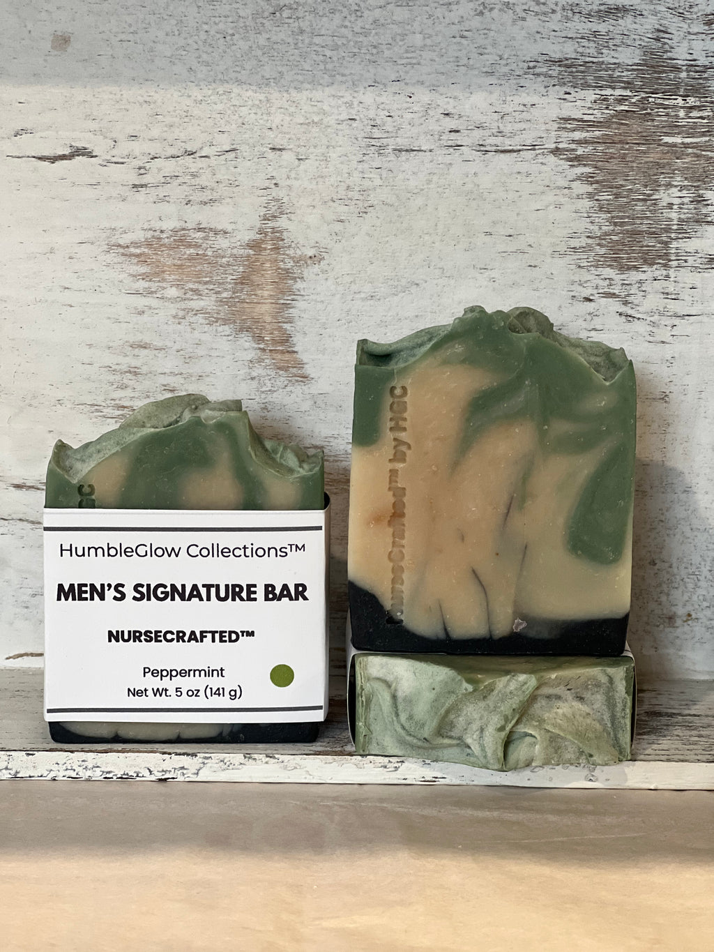 Mens Signature Bar- Deep Clean Charcoal Clay Soap for Men |  NurseCrafted™