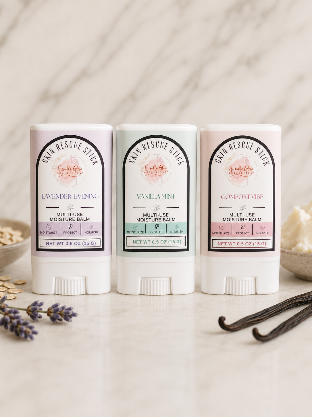 Skin Rescue Stick | Zinc Barrier Balm for Dry, Chapped Skin | NurseCrafted™