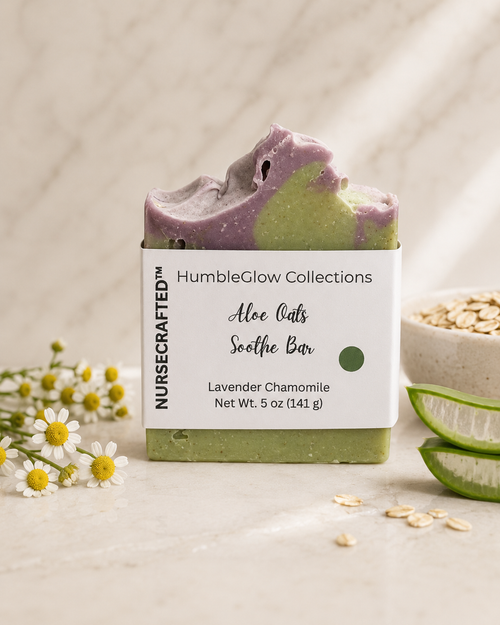 Aloe Oat Soothe Bar – Oatmeal Aloe Soothing Soap for Sensitive Skin | NurseCrafted™