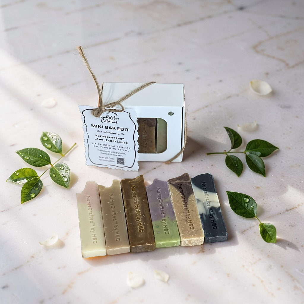 Mini Bar Edit | Mini Soap Sampler Set – The NurseCrafted™ Glow Experience