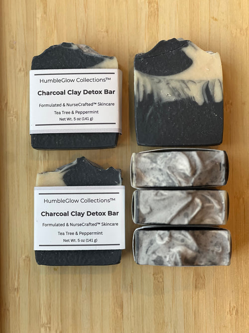 Charcoal Detox Bar – Activated Charcoal Clay Detox Soap | NurseCrafted™