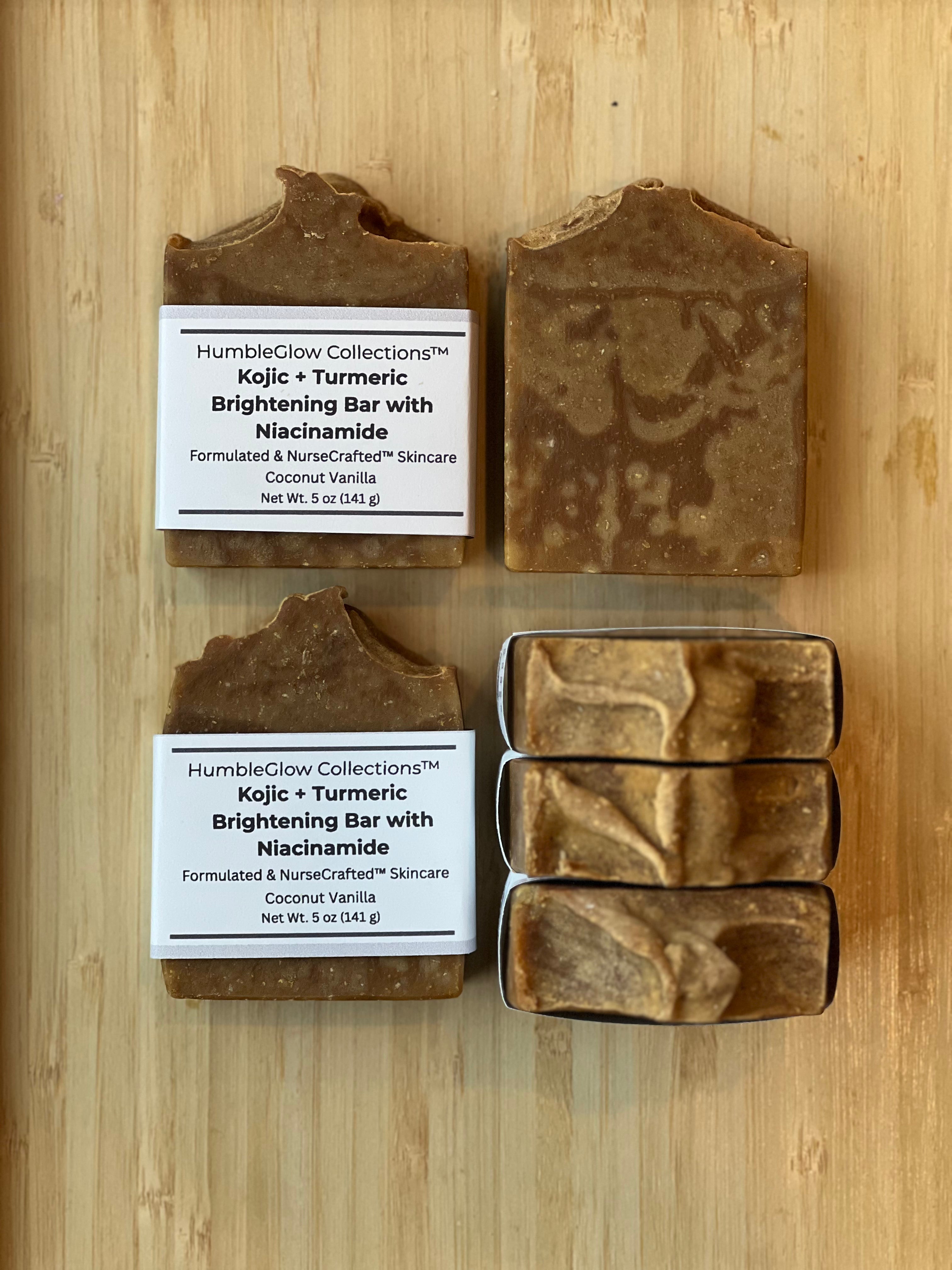 Kojic + Turmeric Brightening Bar with Niacinamide 5.0-5.5oz