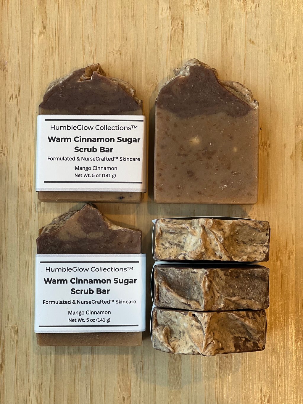 Warm Cinnamon Sugar Scrub Bar 5.0-5.5oz