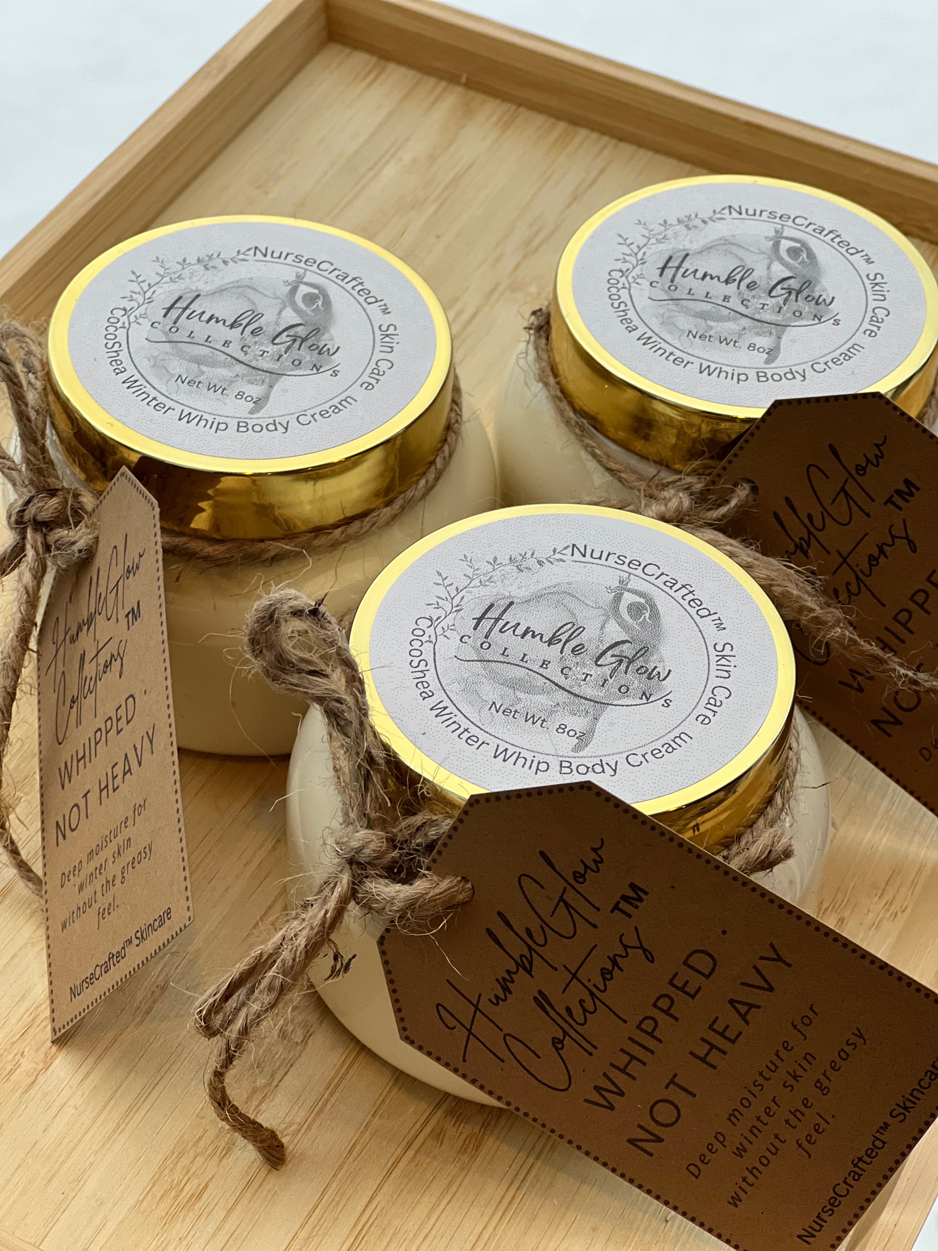 CocoShea Winter Whip Body Cream - Vanilla Scent 8oz