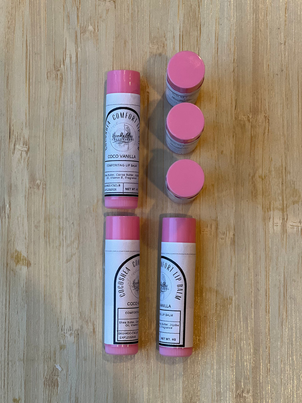 CocoShea Comfort Lip Balm – Cocoa Vanilla 4g (0.14oz)